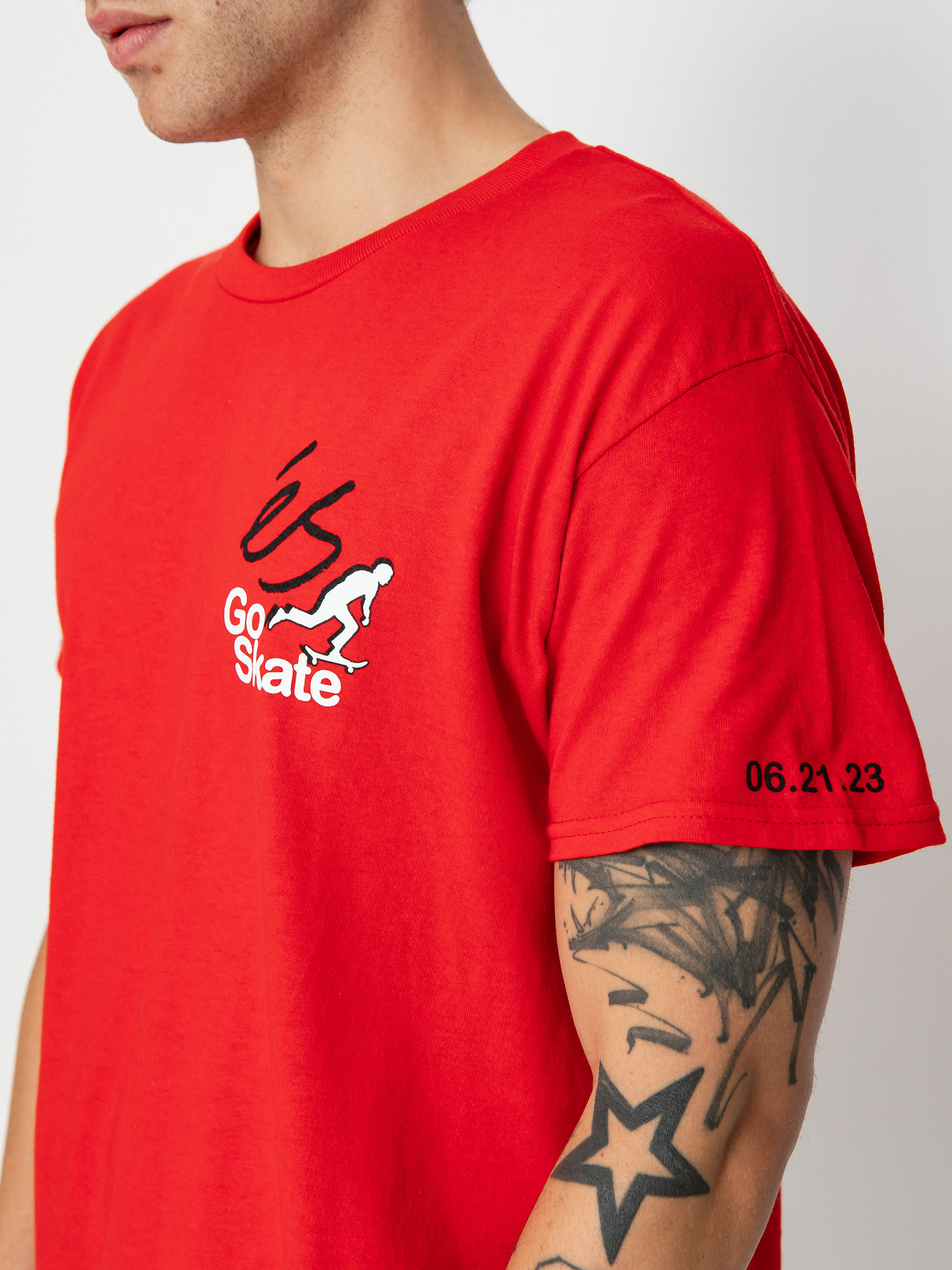 T-shirt eS Go Skate (red)