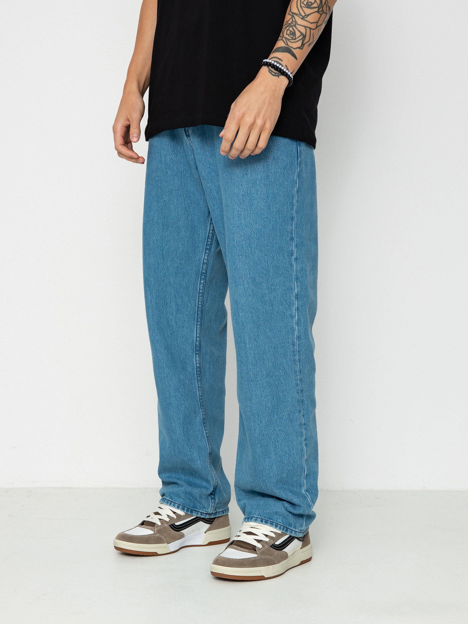 Spodnie Quiksilver Baggy Nineties Wash (ashley blue)
