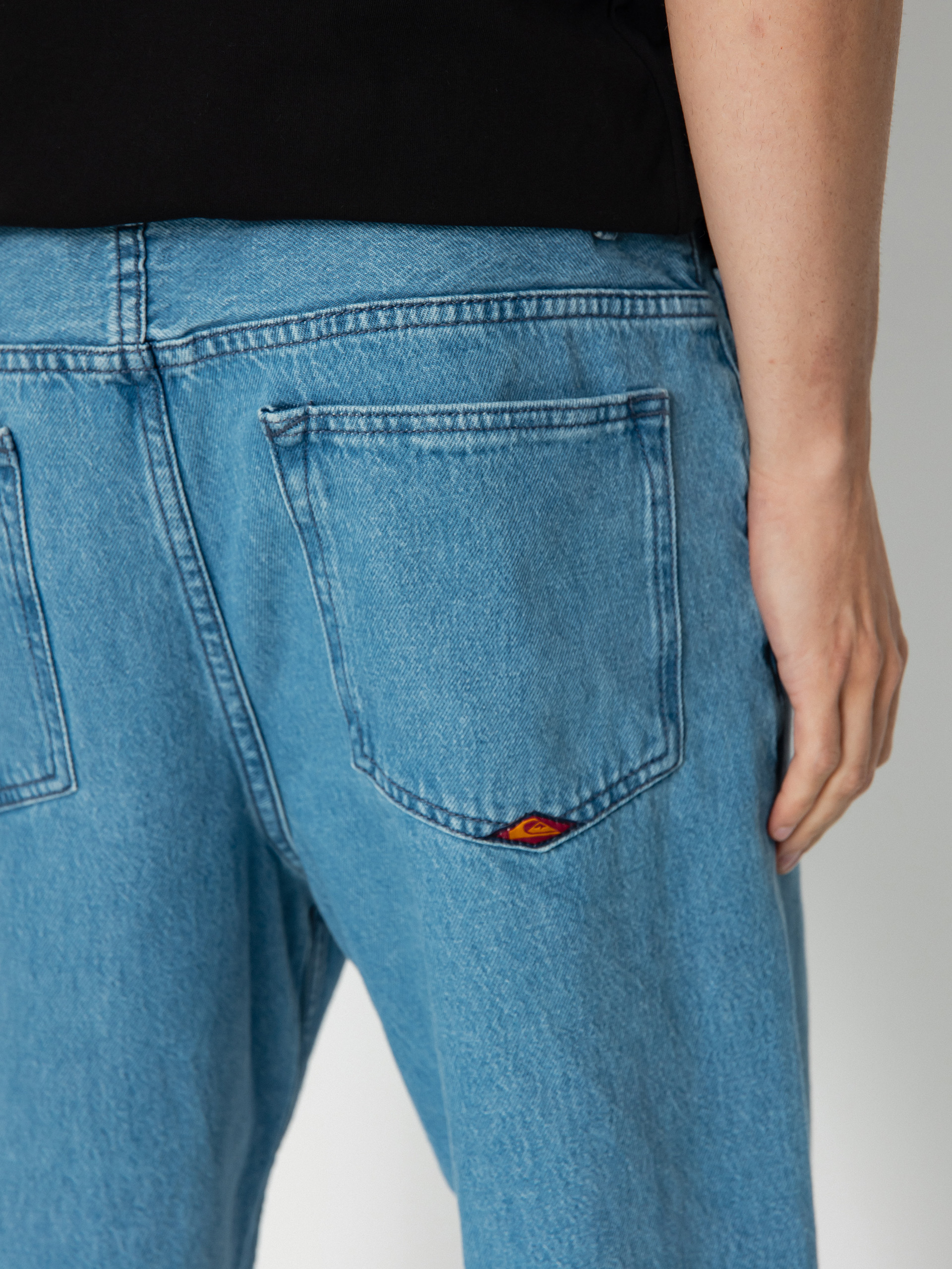 Spodnie Quiksilver Baggy Nineties Wash (ashley blue)