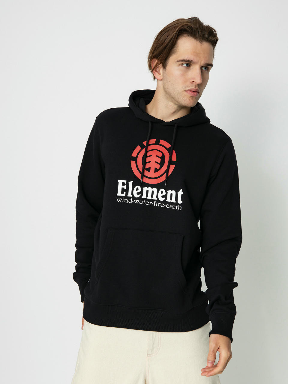 Bluza z kapturem Element Vertical (flint black)