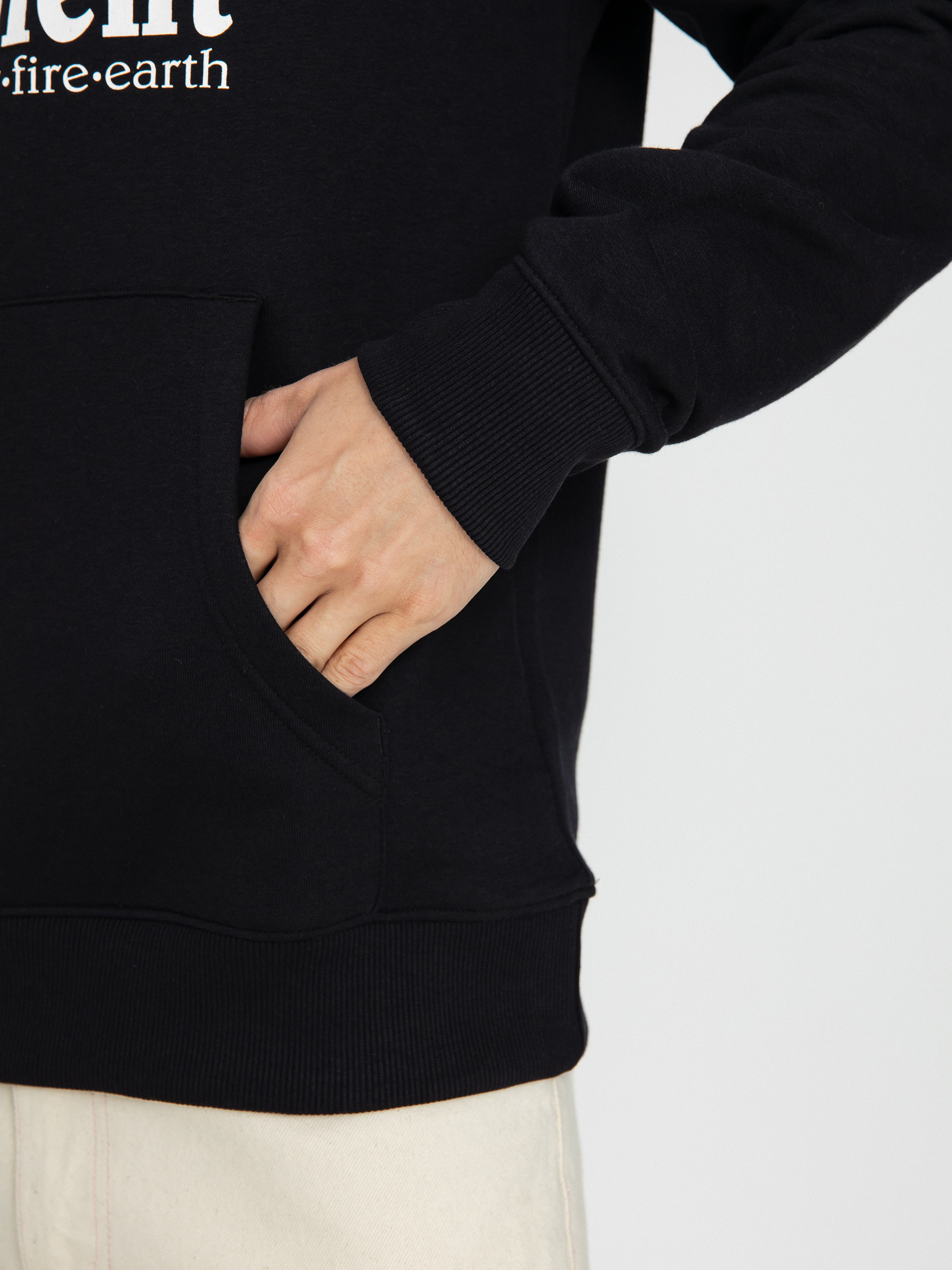 Bluza z kapturem Element Vertical (flint black)