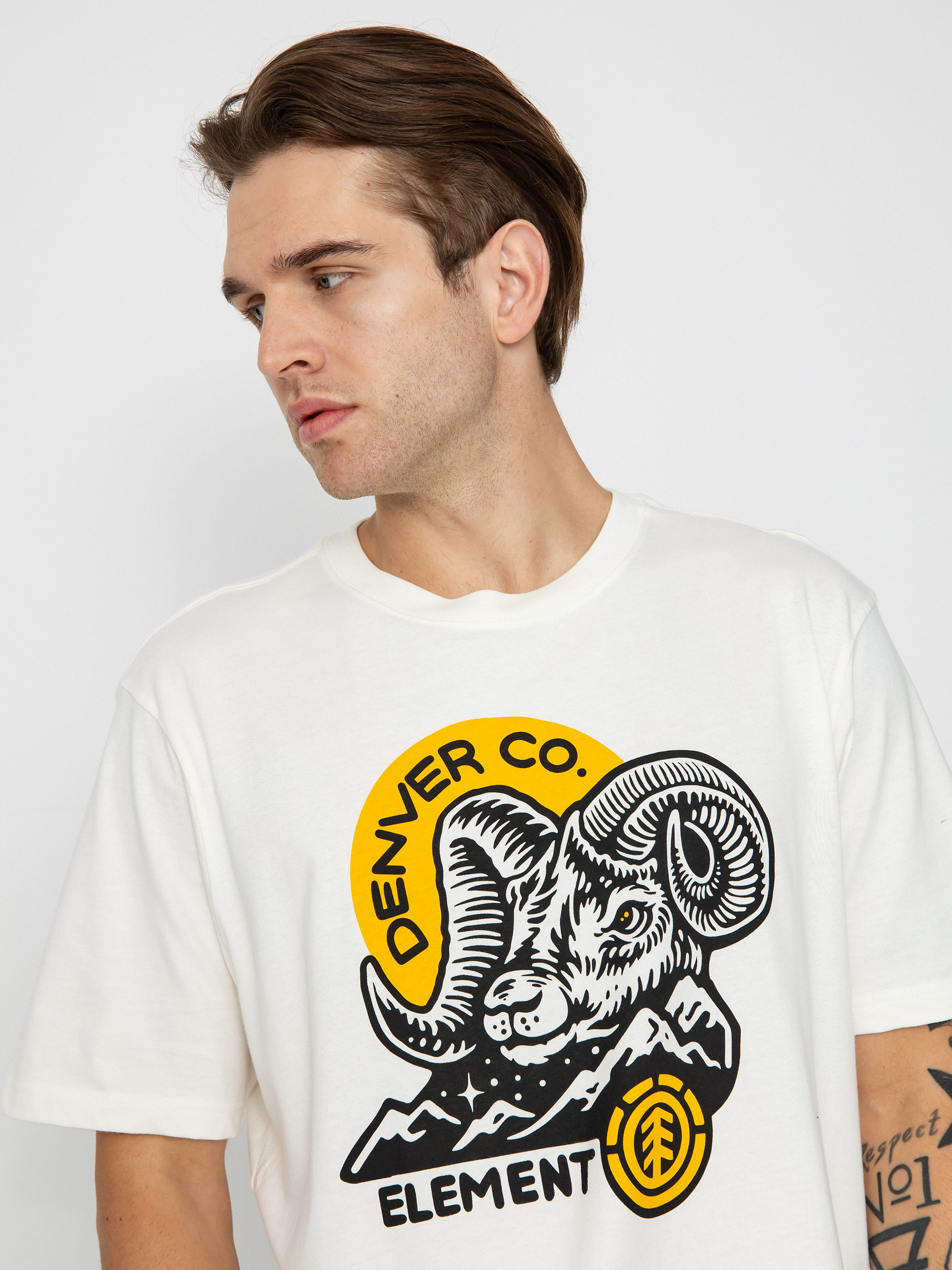 T-shirt Element Ram (egret)