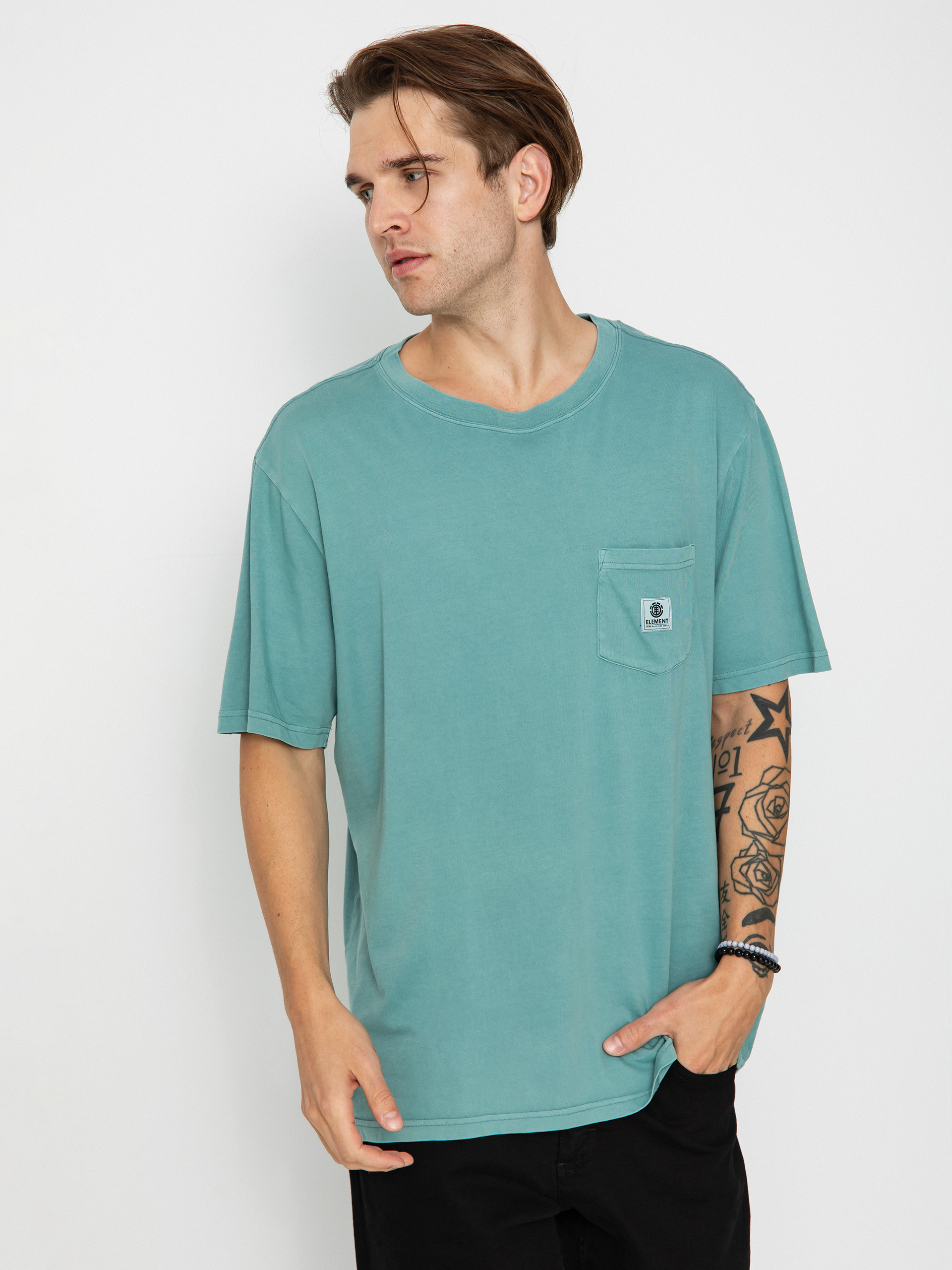 T-shirt Element Basic Pkt (mineral blue)