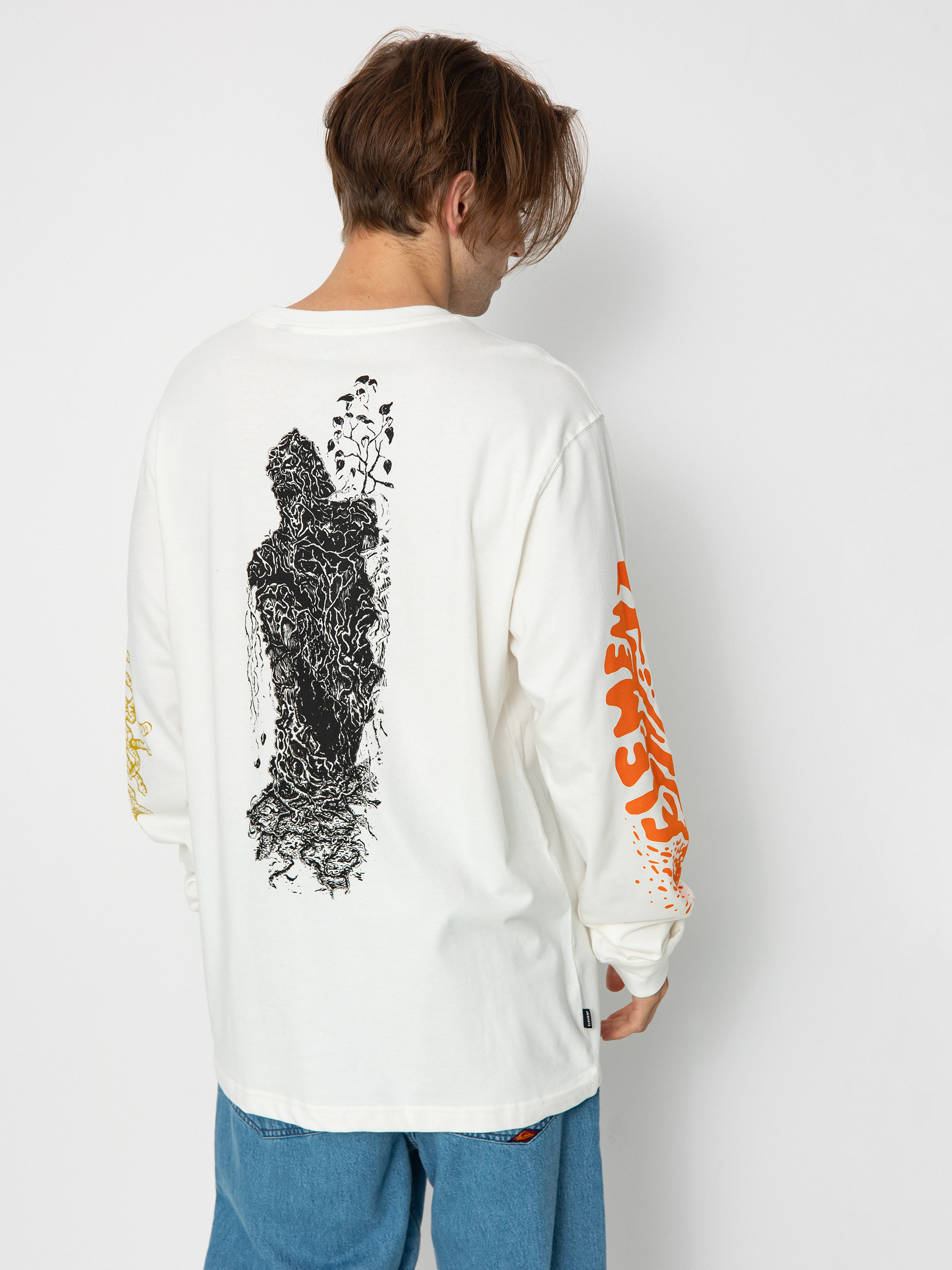 Longsleeve Element Woodman (egret)