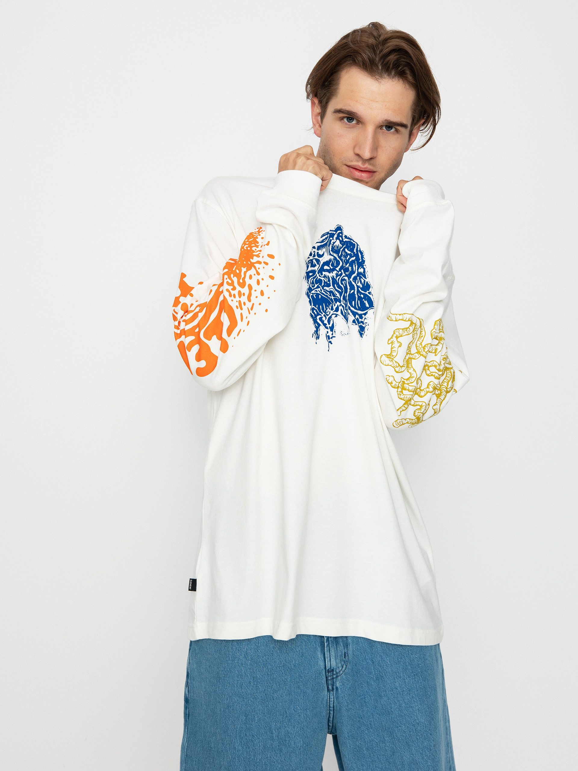 Longsleeve Element Woodman (egret)