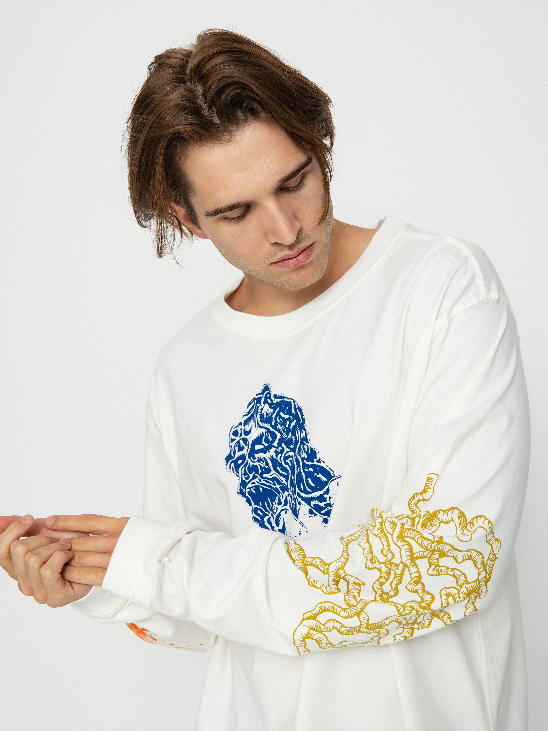 Longsleeve Element Woodman (egret)