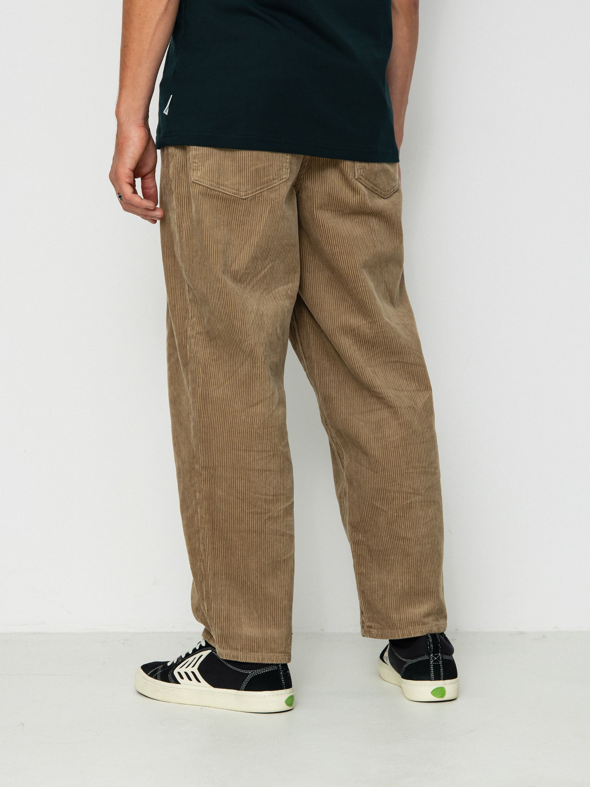 Spodnie Volcom Billow Tapered Cord (khaki)