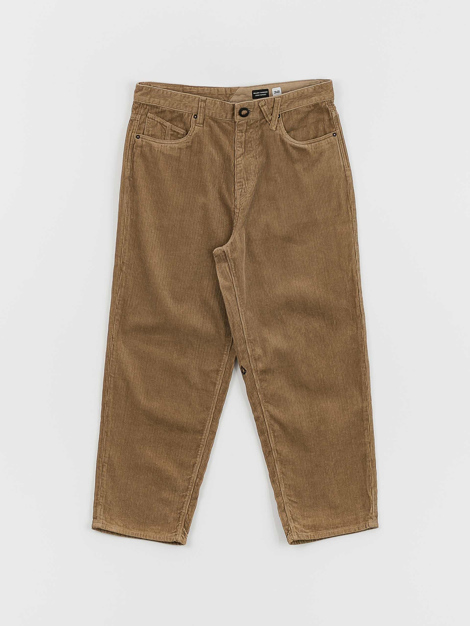 Spodnie Volcom Billow Tapered Cord (khaki)