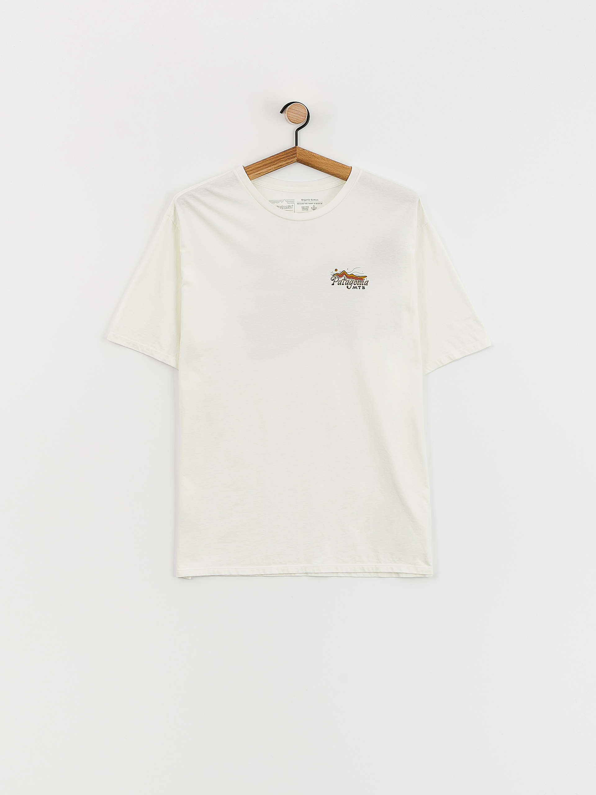 T-shirt Patagonia Protect Pedal Organic (birch white)