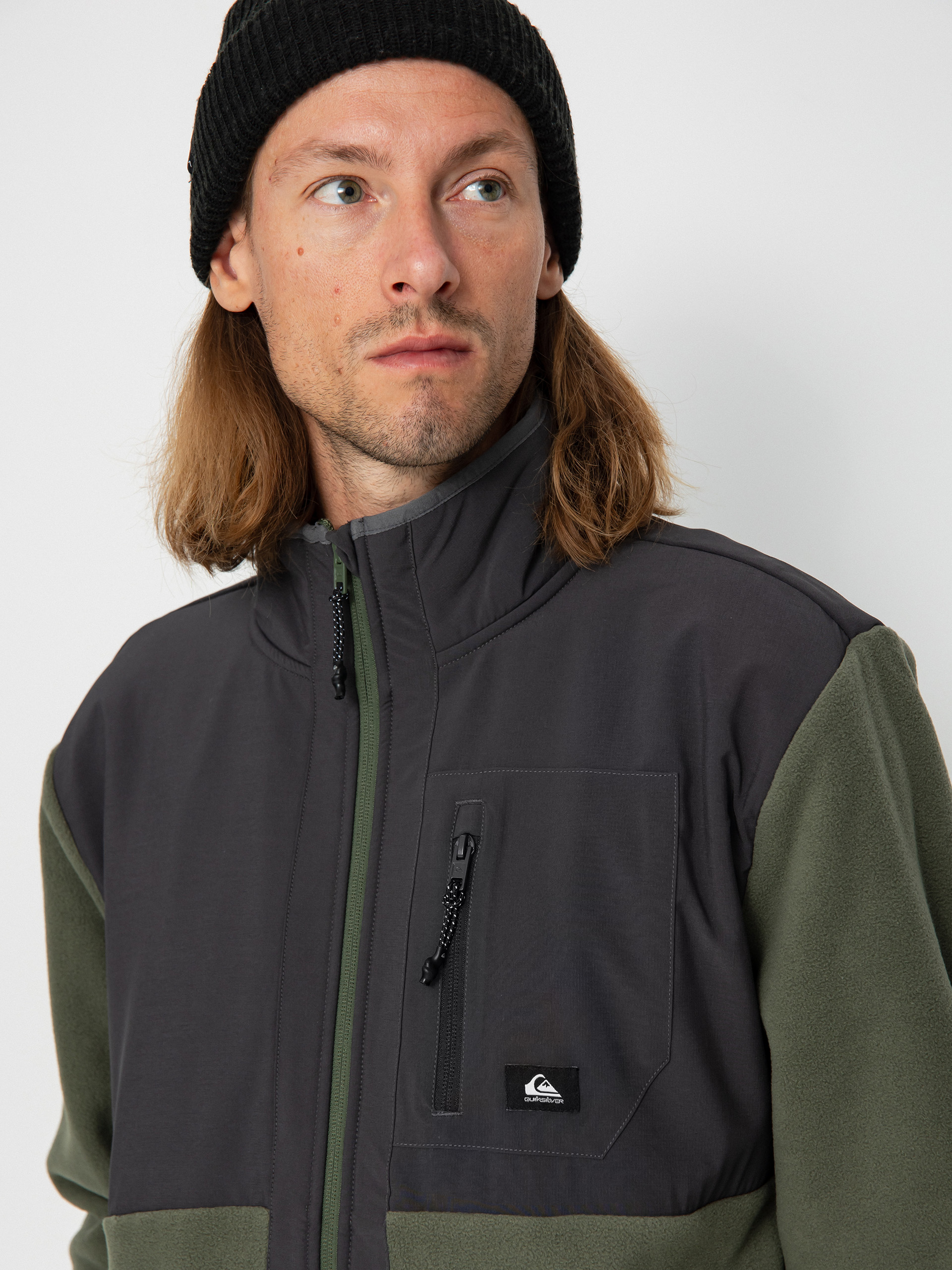 Męski Polar Quiksilver Fz Polar (thyme)