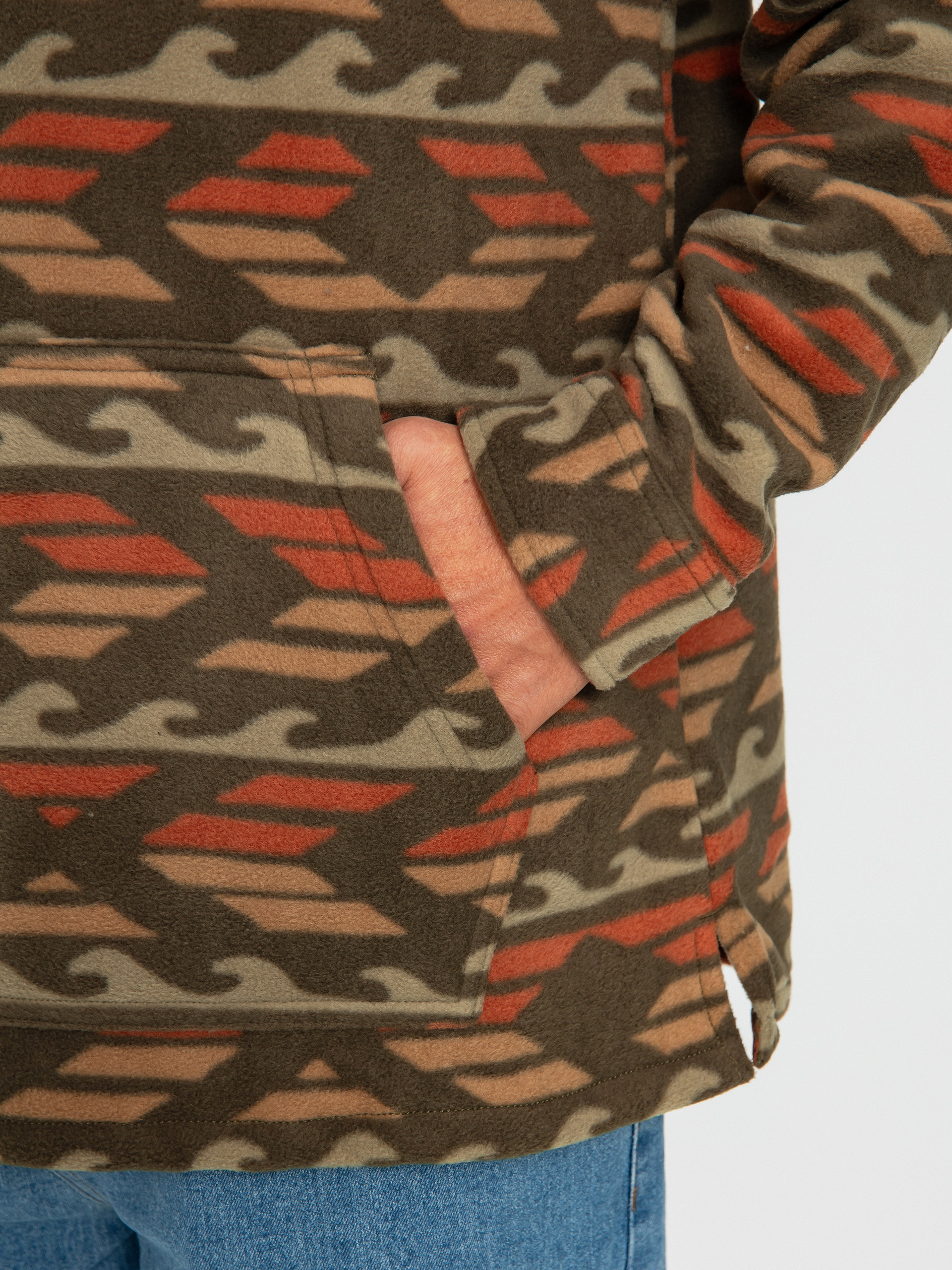 Męski Polar Billabong Furnace (dark brown)