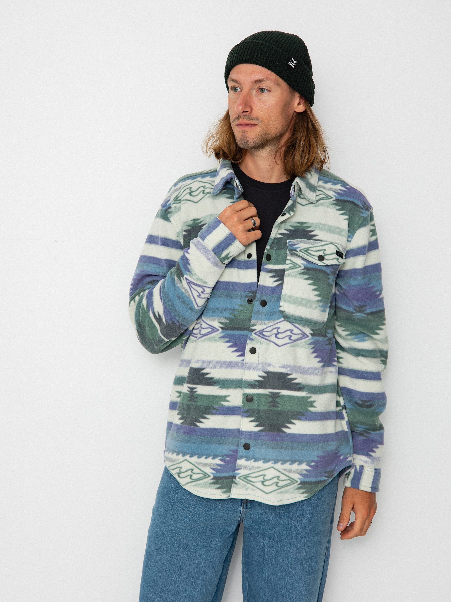 Koszula Billabong Furnace Flannel (washed blue)