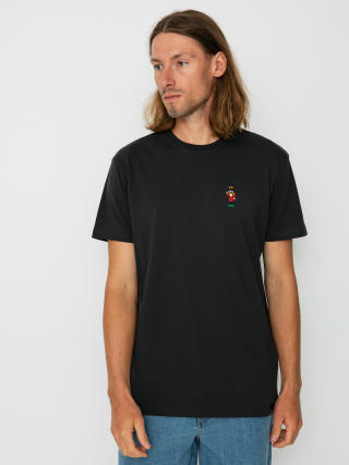 T-shirt Iriedaily Nutcrax Emb (coal)