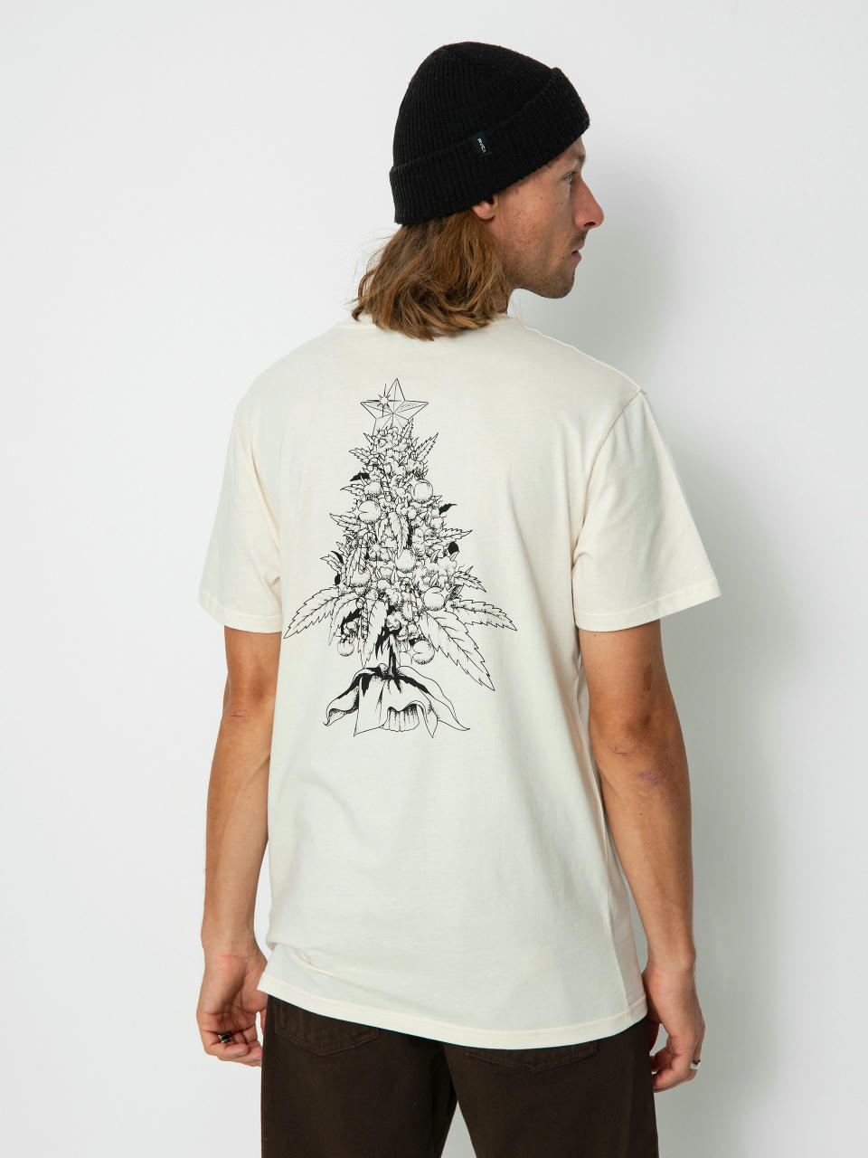 T-shirt Iriedaily Weedymas (undyed)