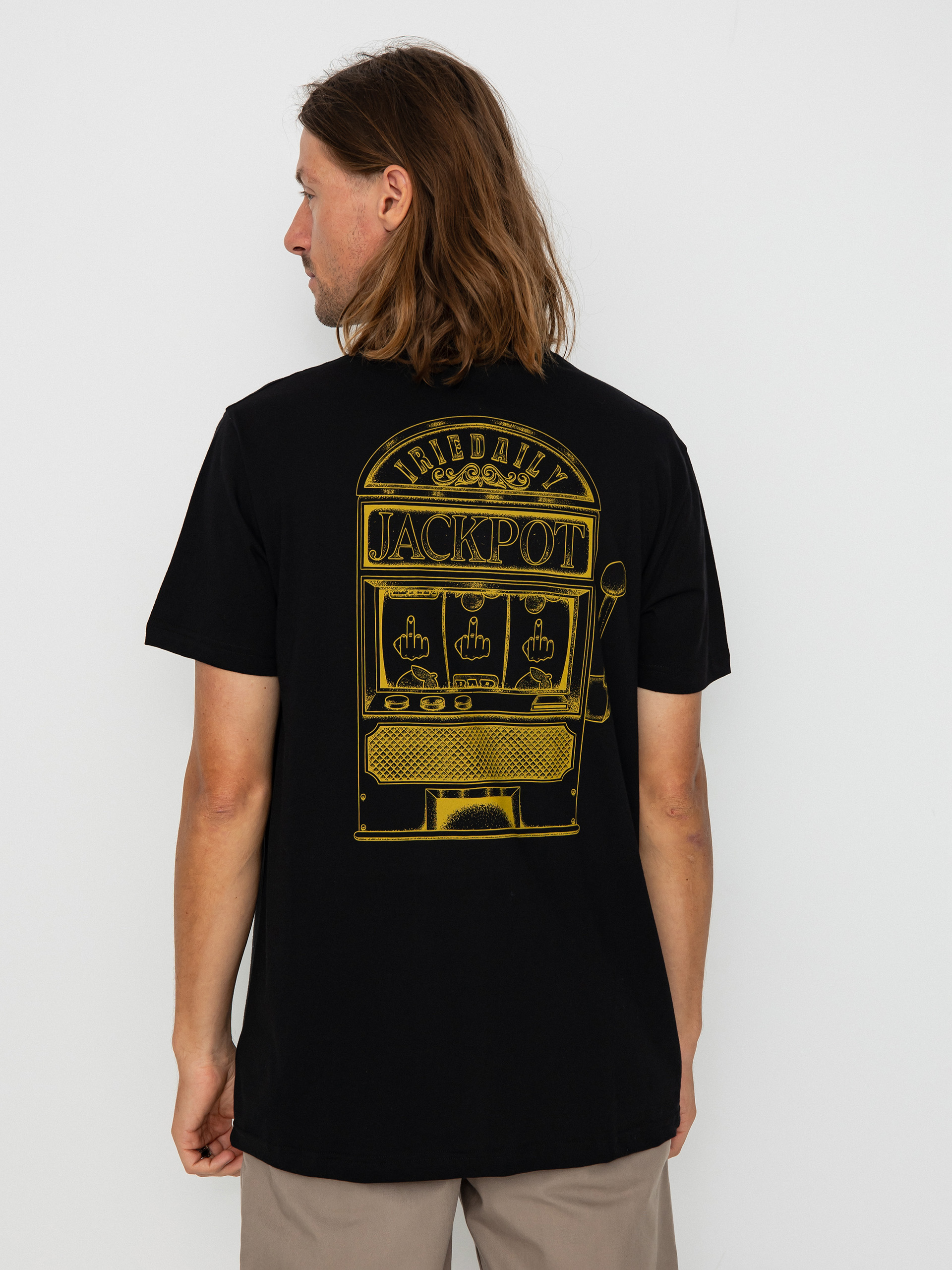 T-shirt Iriedaily Good Luck (black)