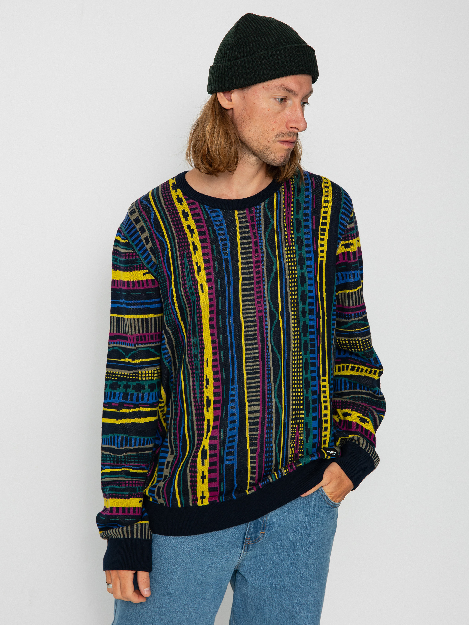 Sweter Iriedaily Theodore (marine blue)