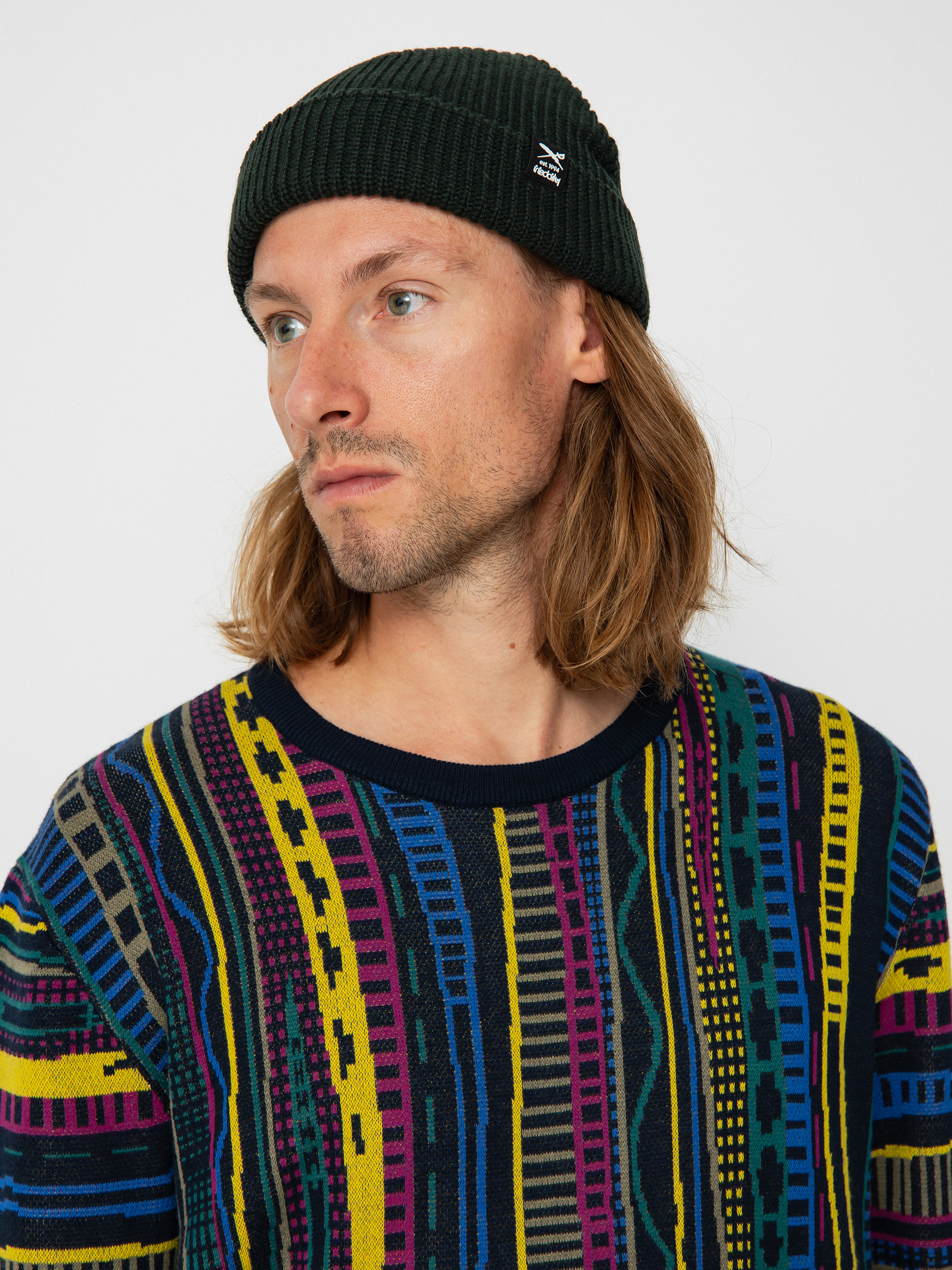 Sweter Iriedaily Theodore (marine blue)