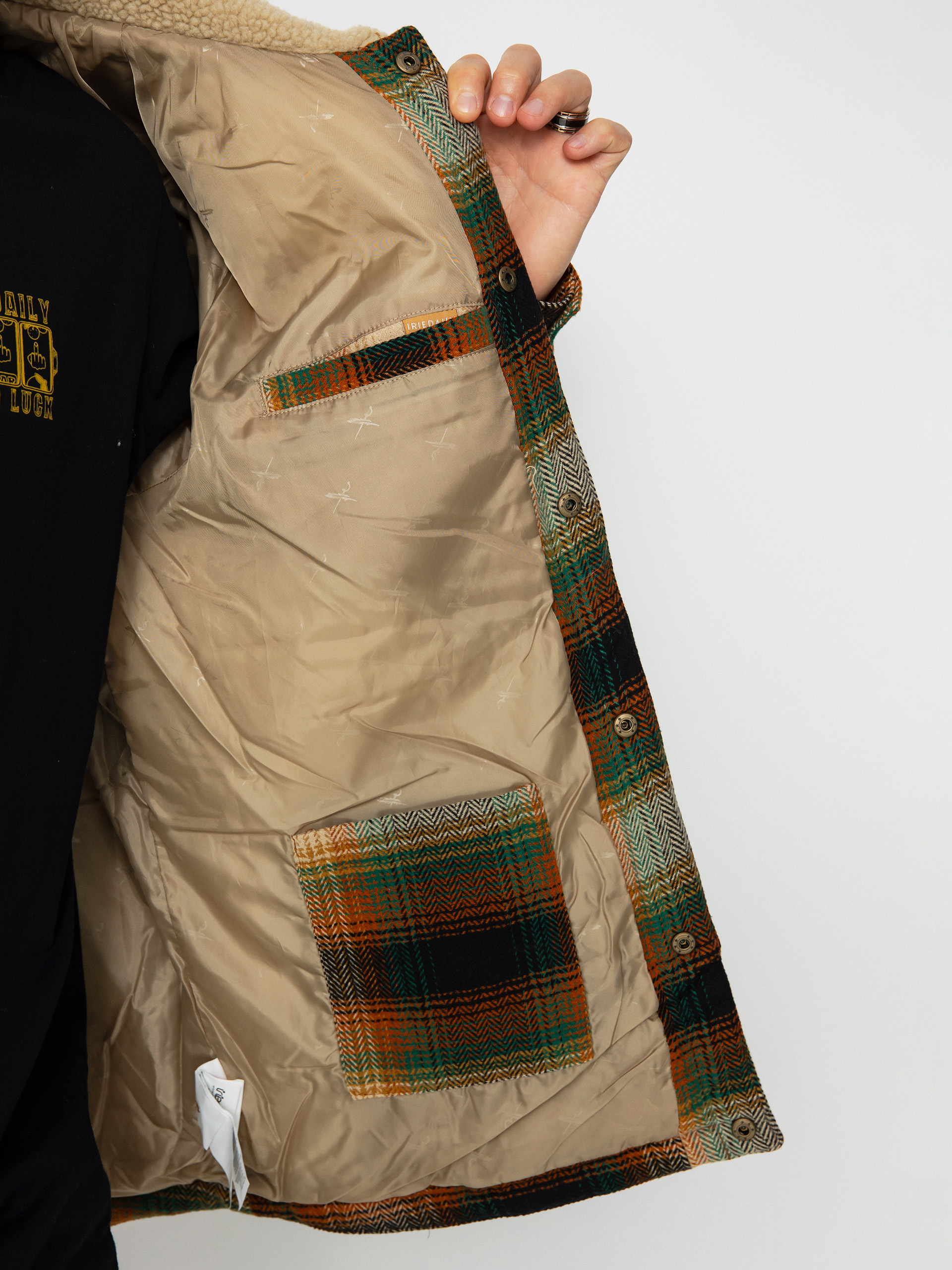 Kurtka Iriedaily Young Fella (green black)