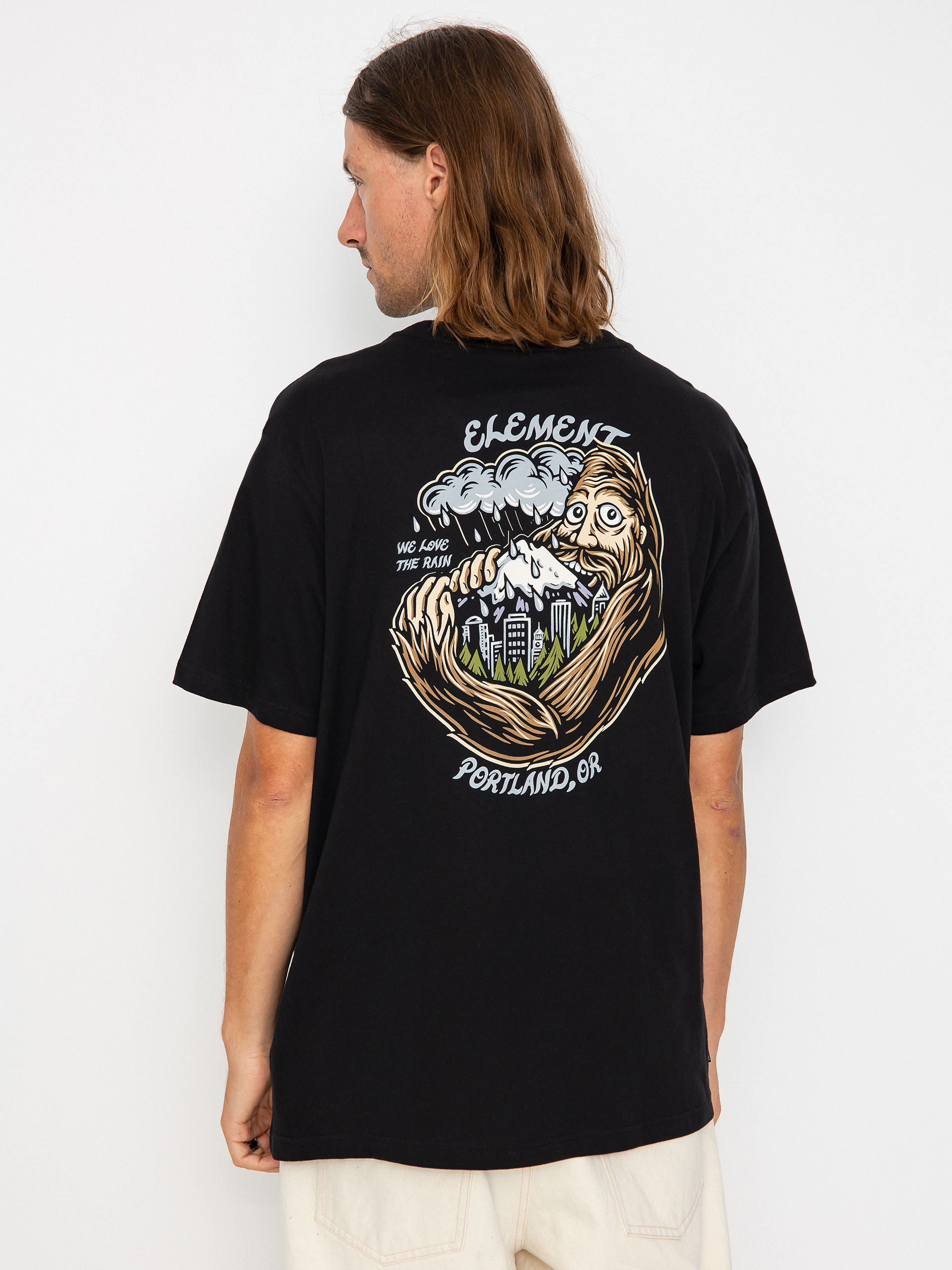 T-shirt Element Rain (flint black)