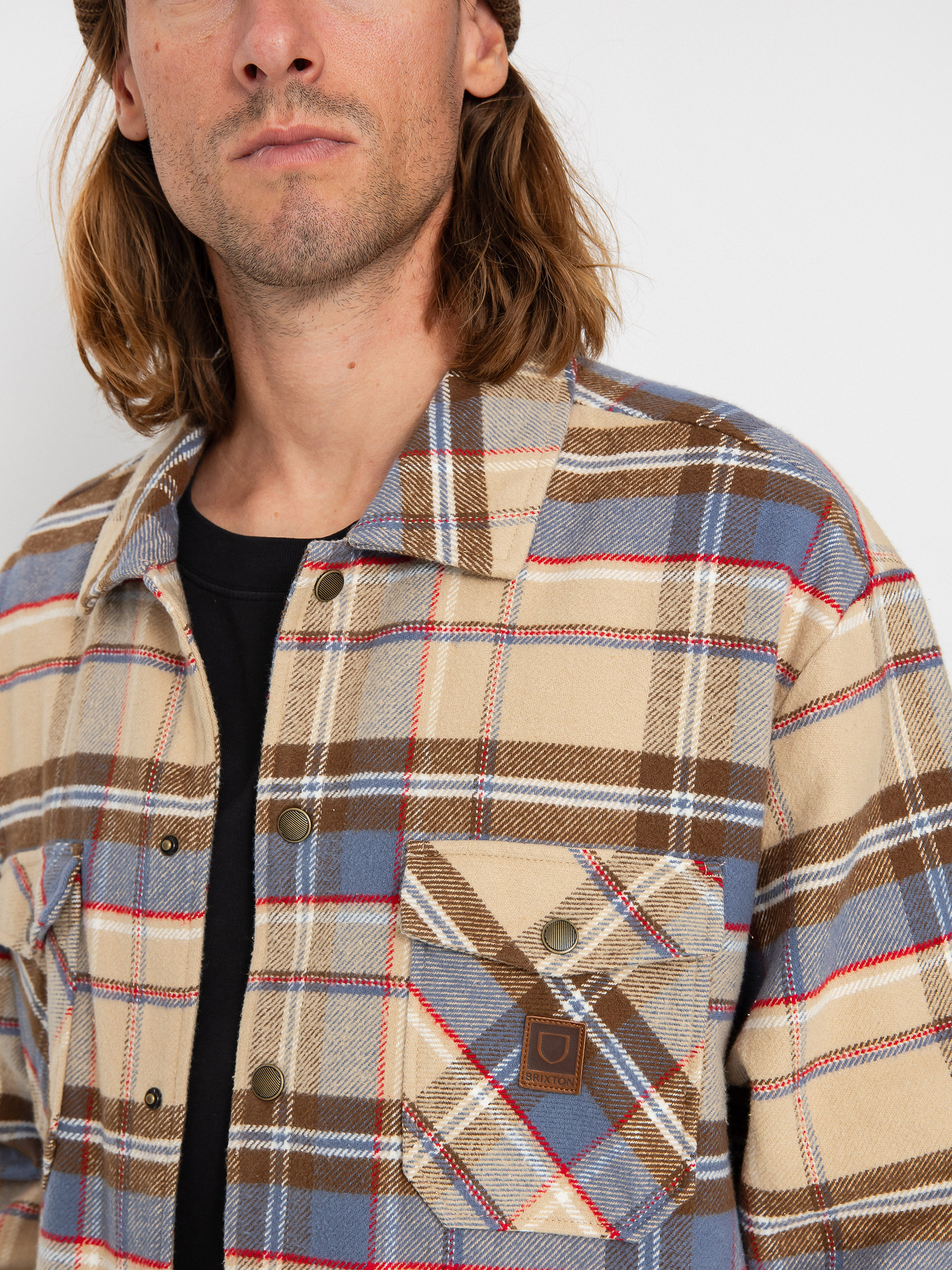 Kurtka Brixton Durham (sesame plaid)