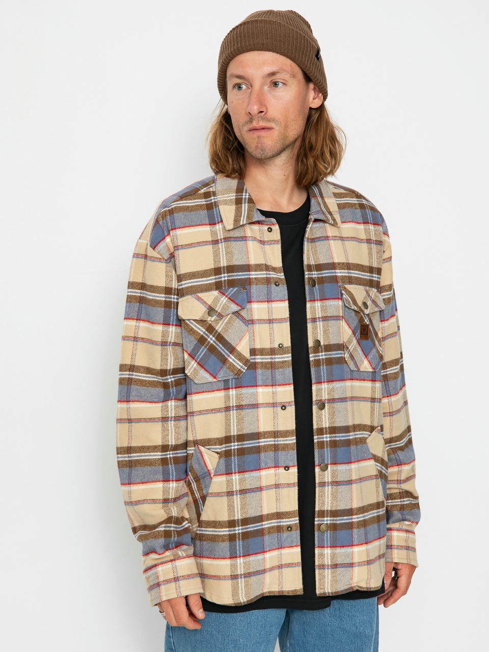 Kurtka Brixton Durham (sesame plaid)