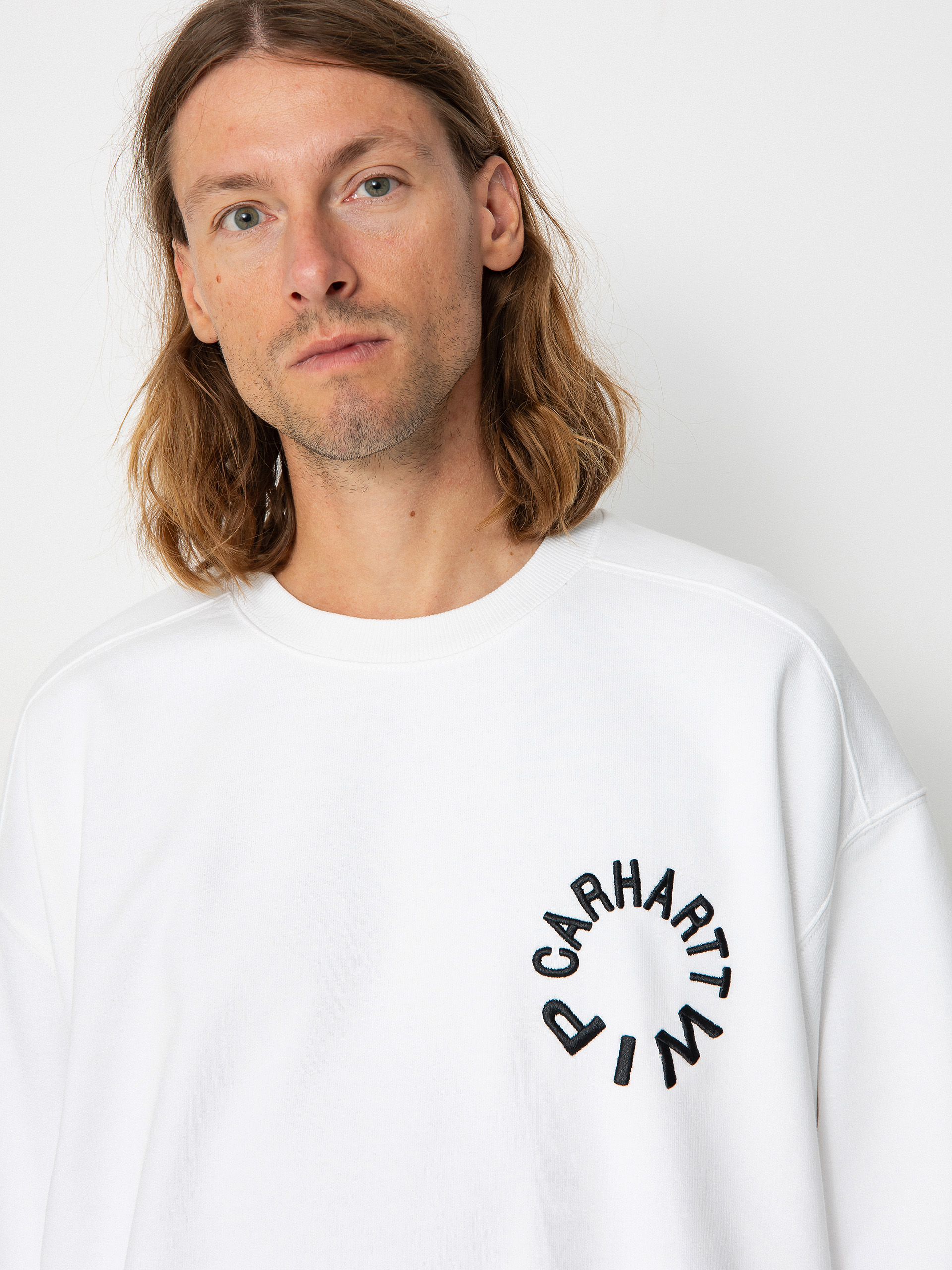 Bluza Carhartt WIP Work Varsity (white/black)