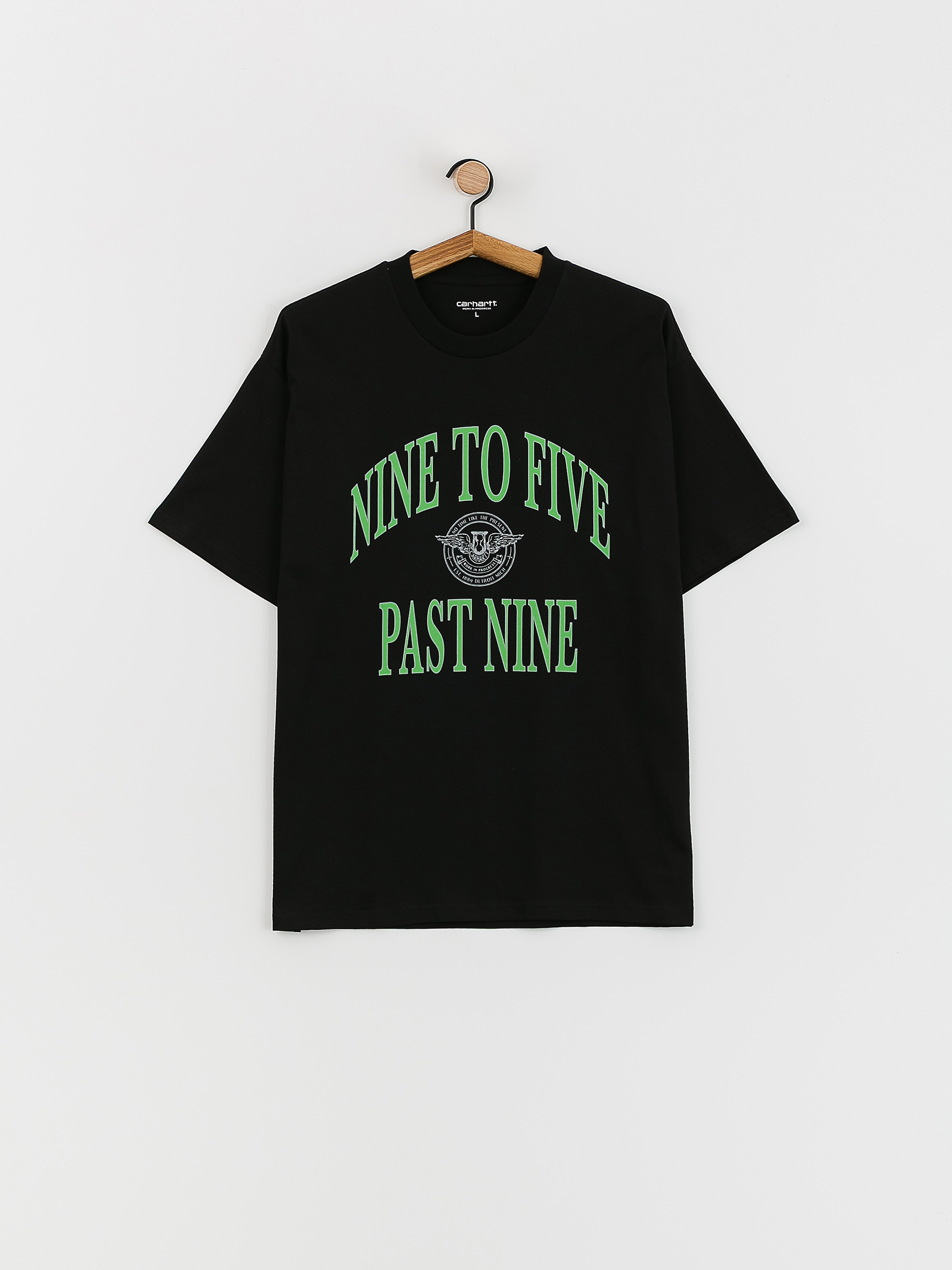 T-shirt Carhartt WIP Nine To Five Past Nine (black)