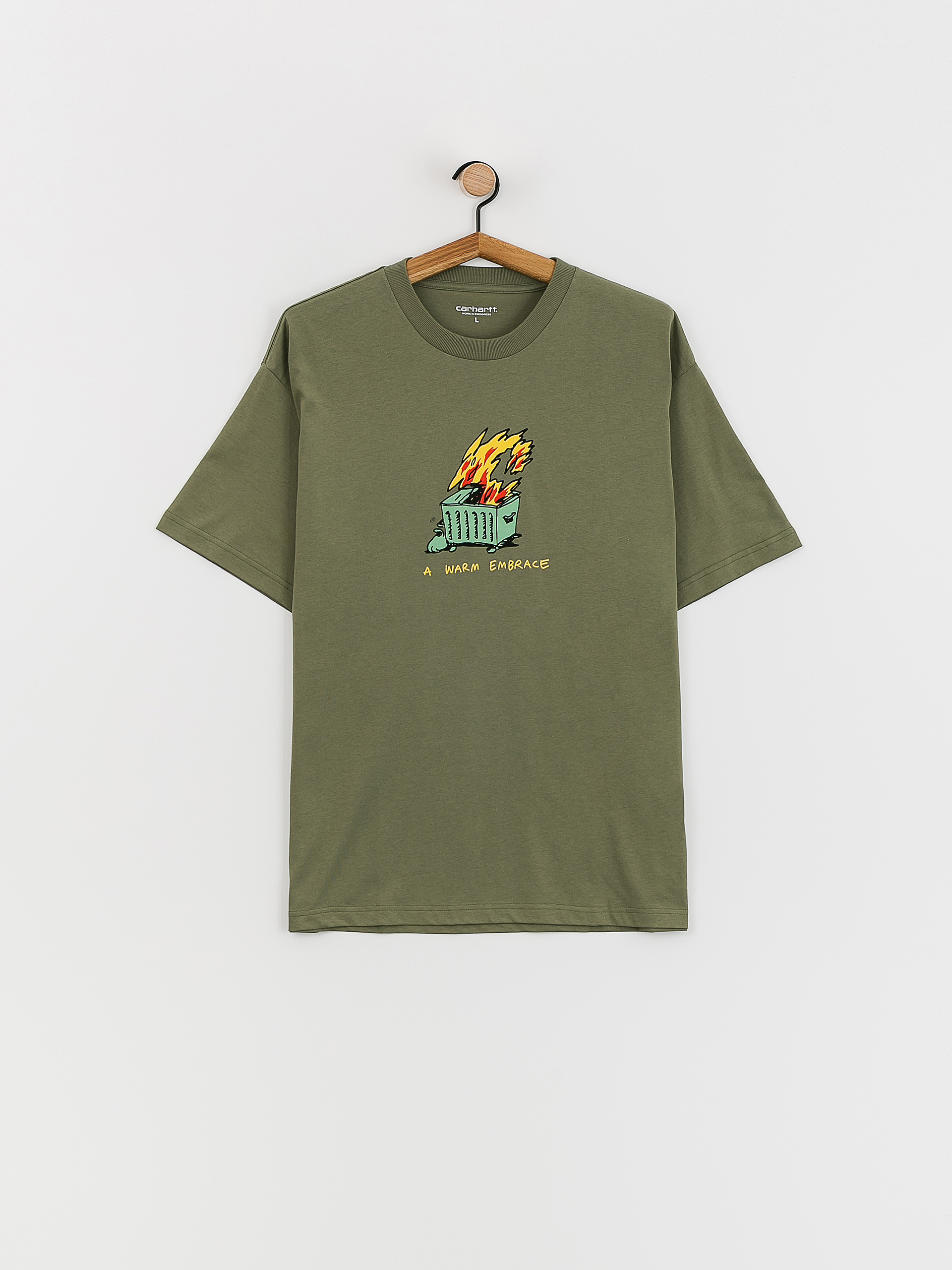 T-shirt Carhartt WIP Warm Embrace (dollar green)