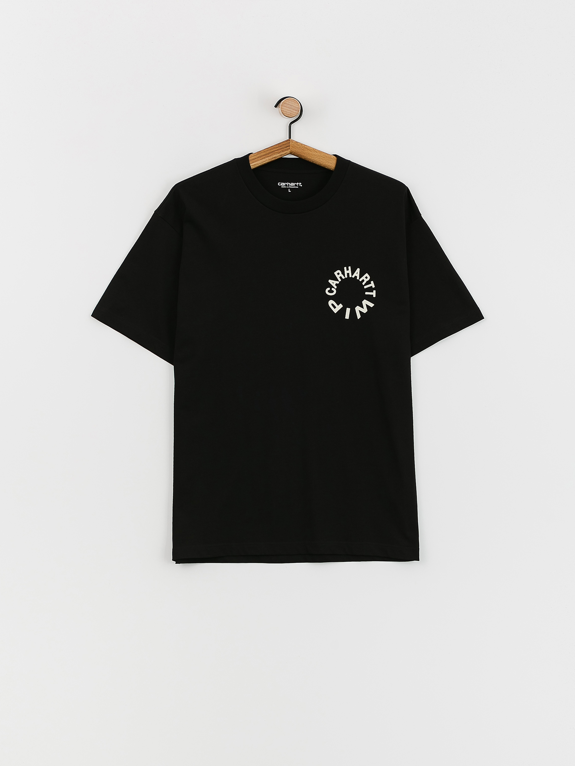 T-shirt Carhartt WIP Work Varsity (black/wax)
