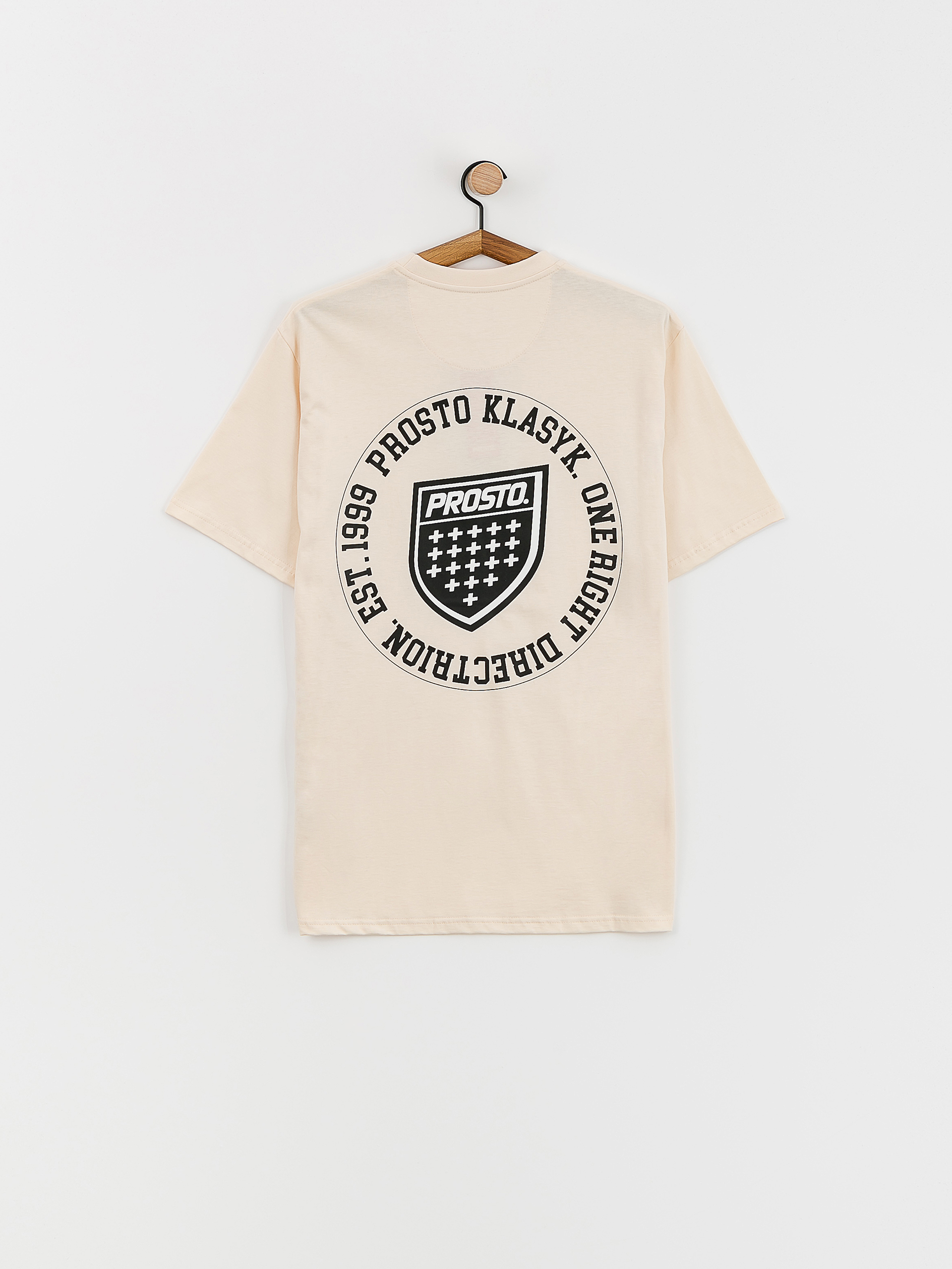 T-shirt Prosto Staples (beige)