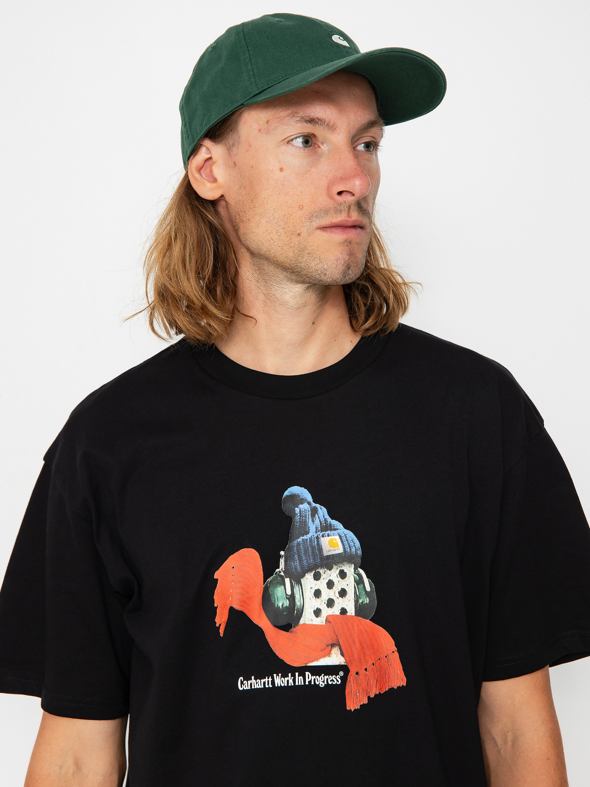 T-shirt Carhartt WIP Stone Cold (black)