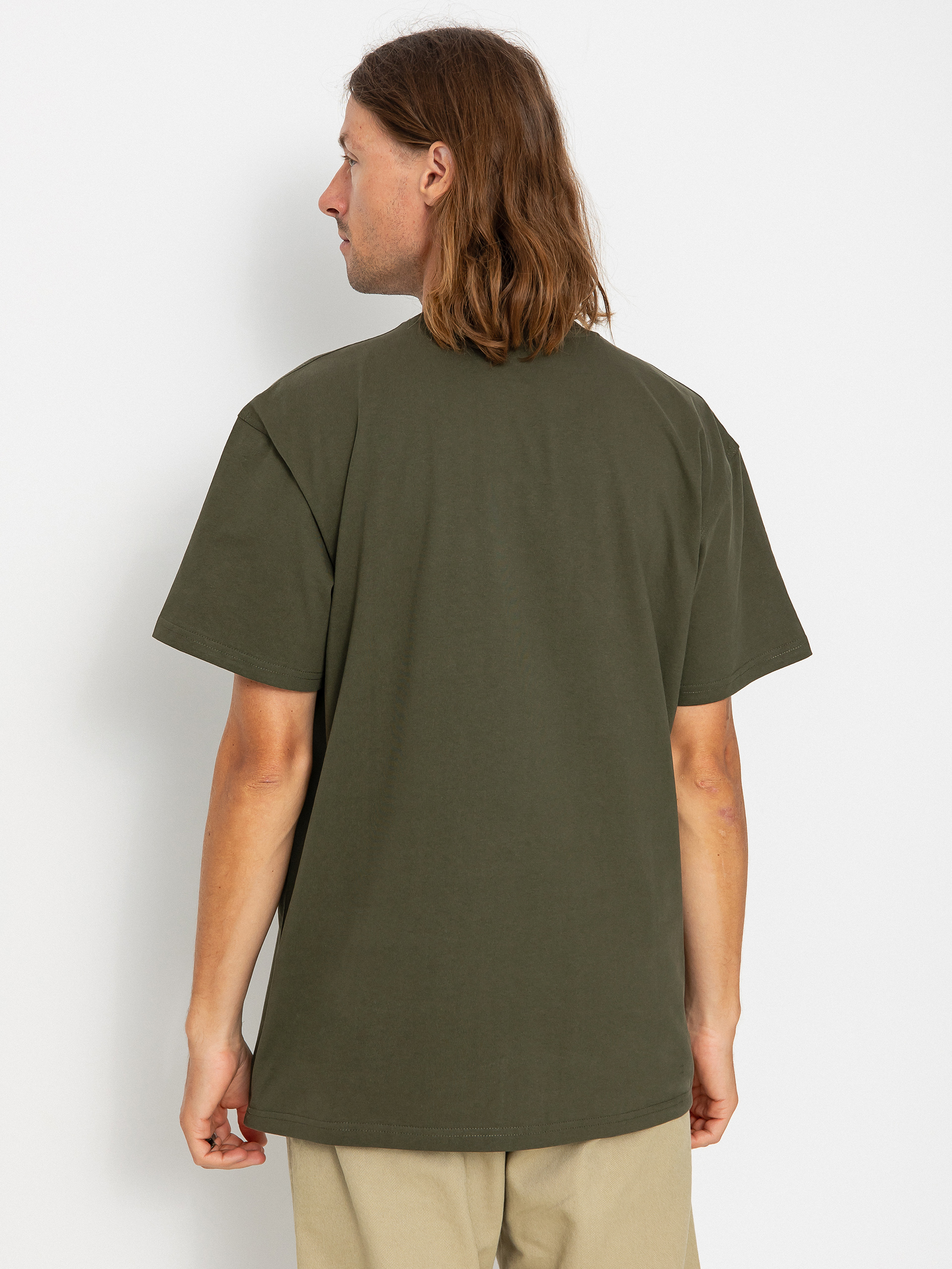 T-shirt Carhartt WIP American Script (plant)