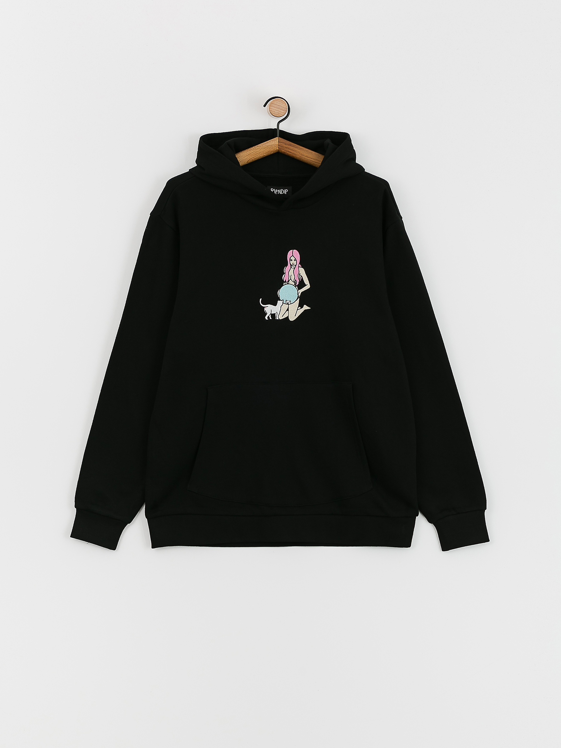 Bluza z kapturem RipNDip Mirror Mirror HD (black)