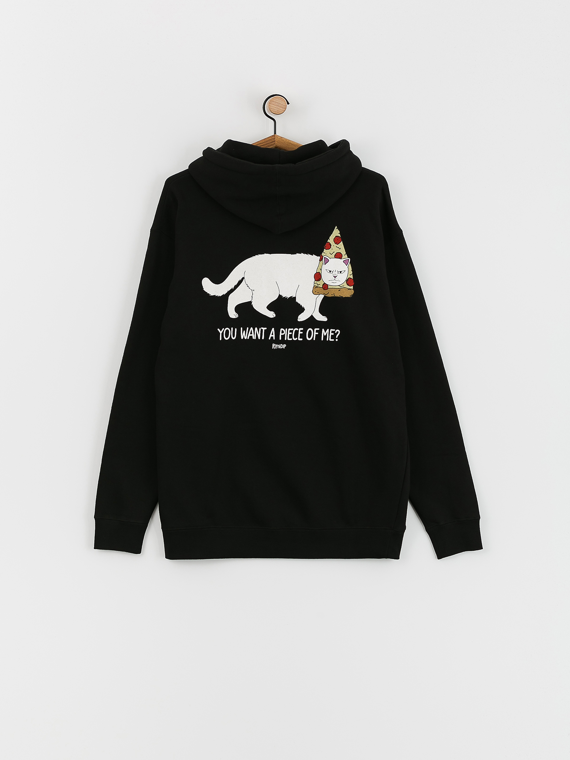 Bluza z kapturem RipNDip Wanna Piece Of Me? HD (black)