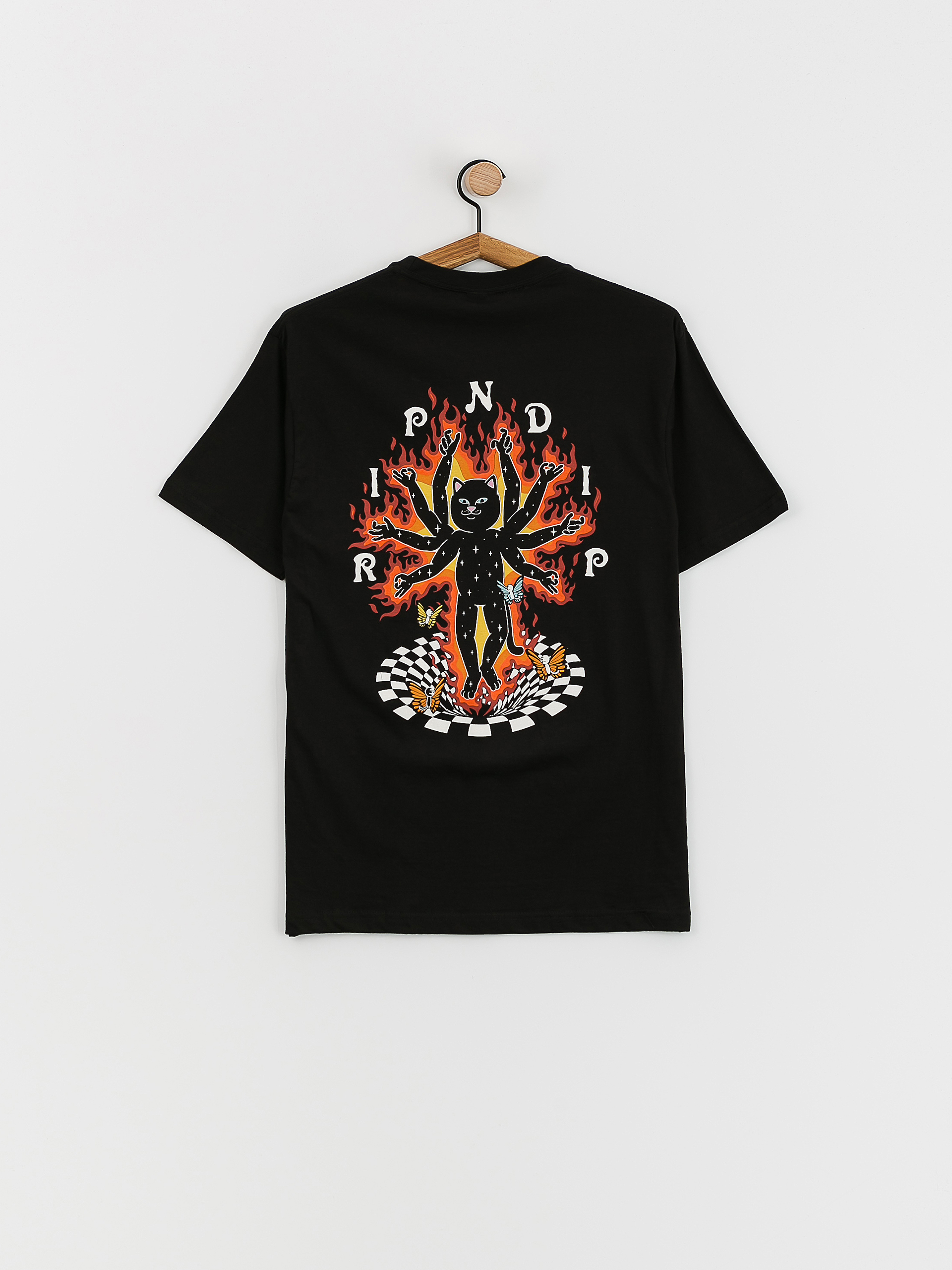 T-shirt RipNDip Illusion Jerm (black)