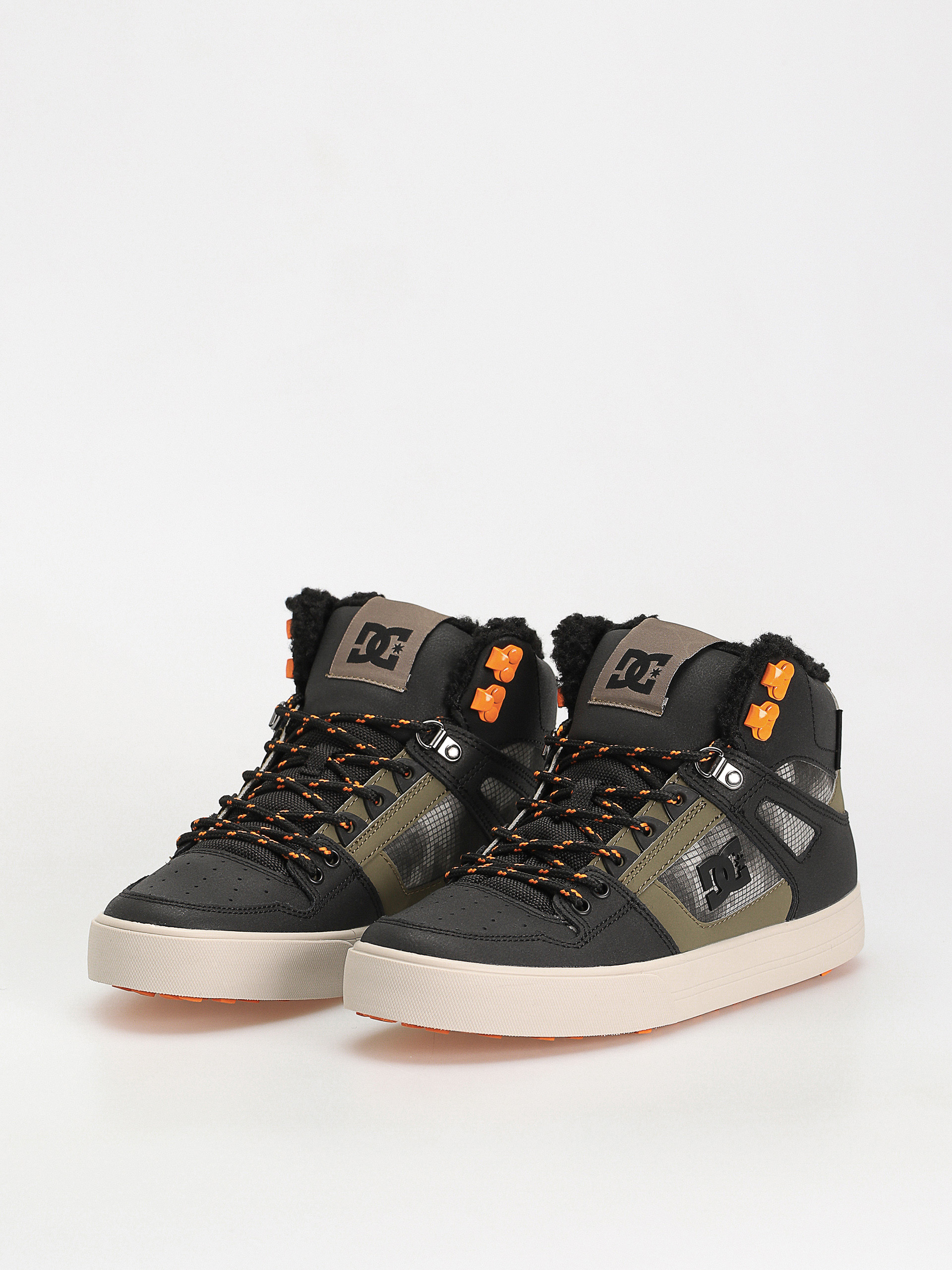 Buty zimowe DC Pure Ht Wc Wnt (black/green print)