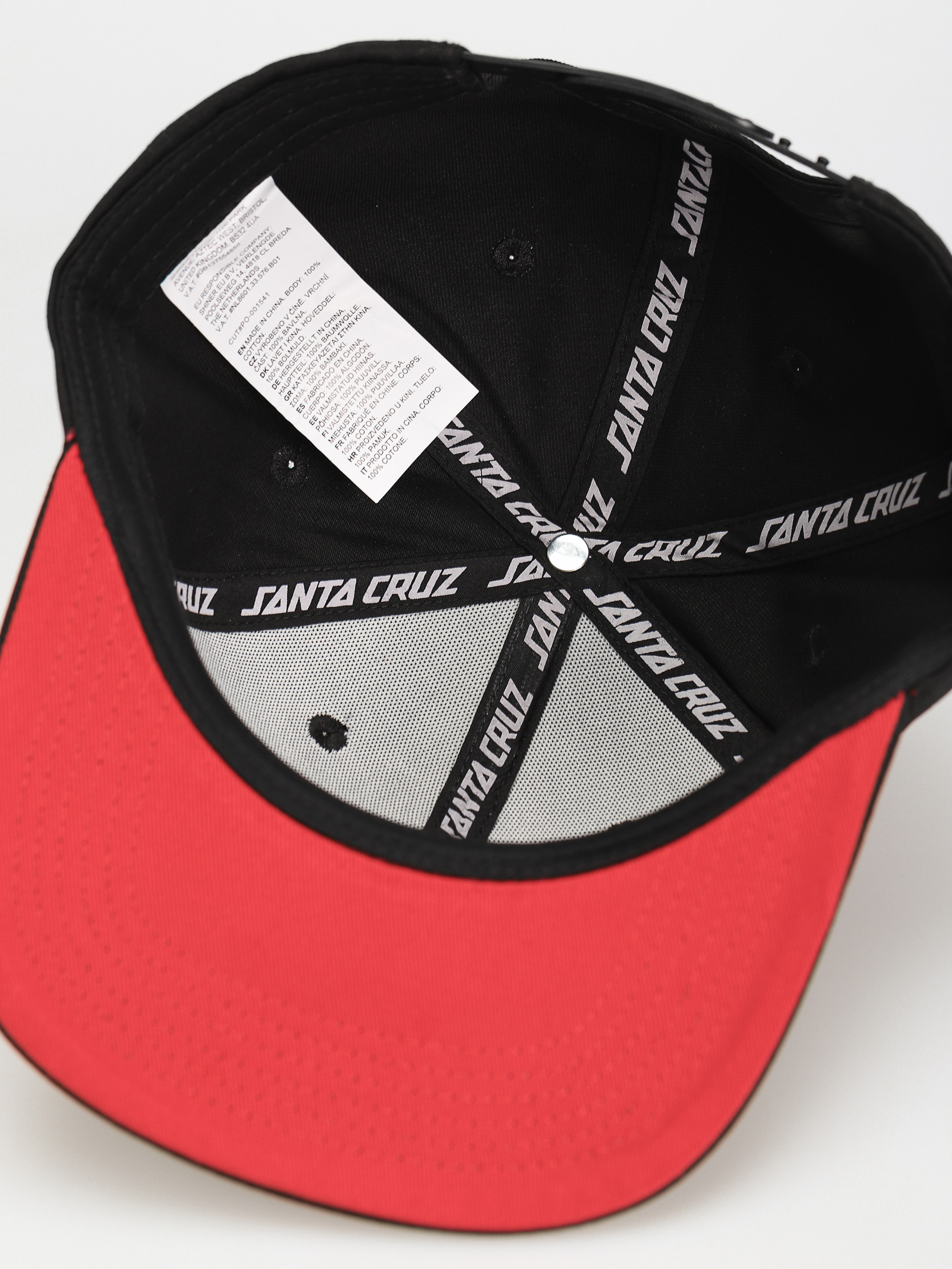 Czapka z daszkiem Santa Cruz Classic Dot Snapback (black)