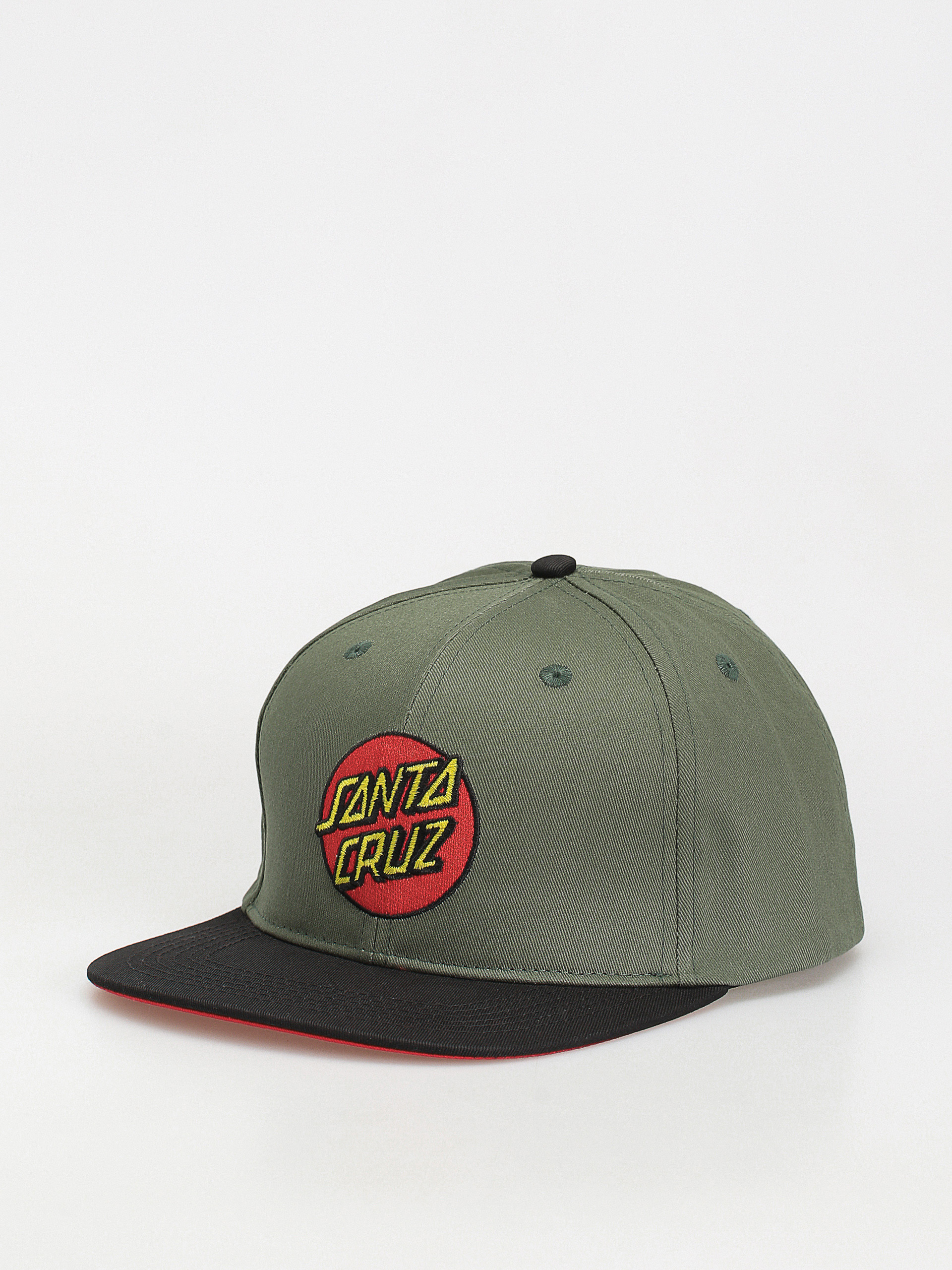 Czapka z daszkiem Santa Cruz Classic Dot Snapback (sage/black)