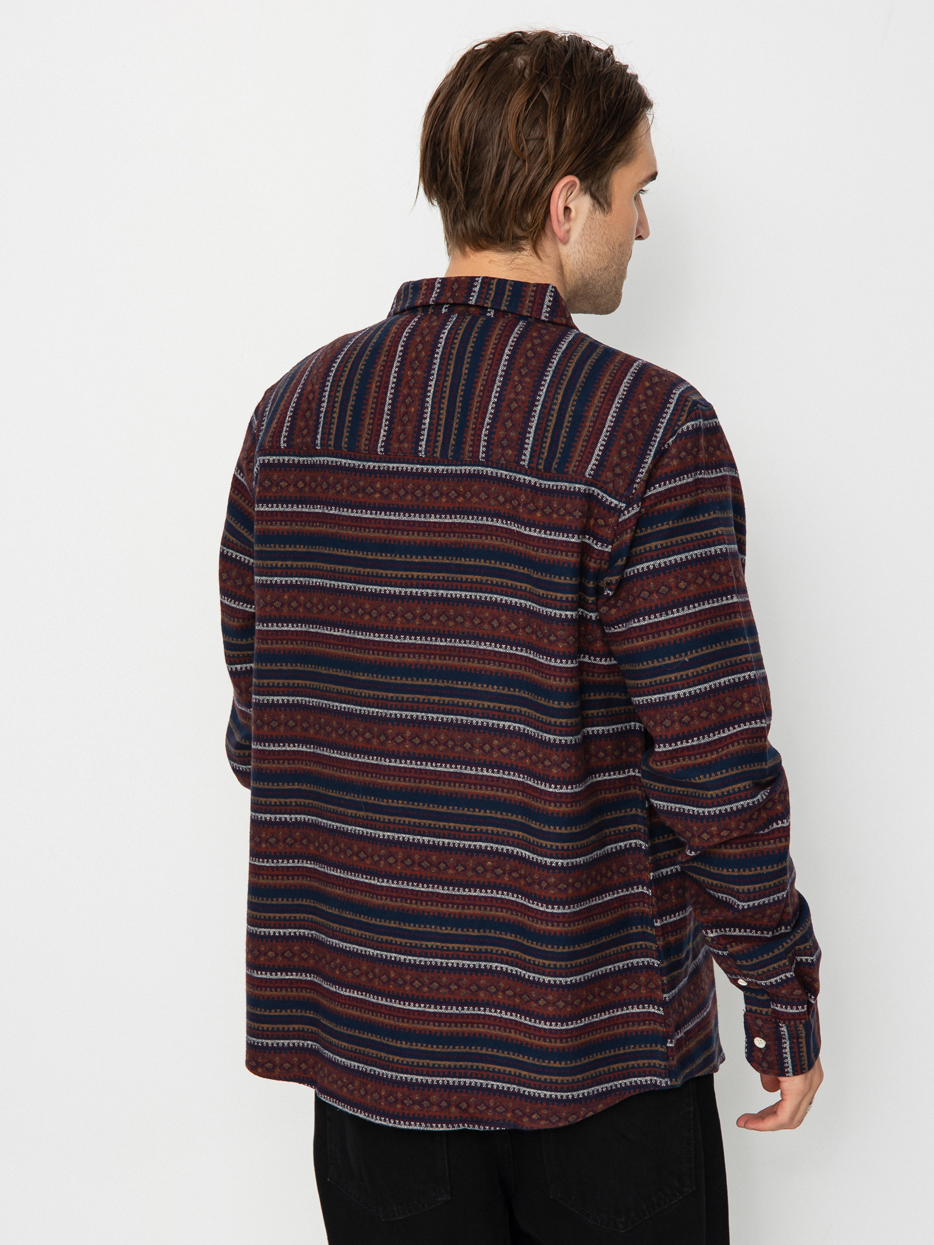 Koszula Iriedaily Insito Stripe (navy wine)