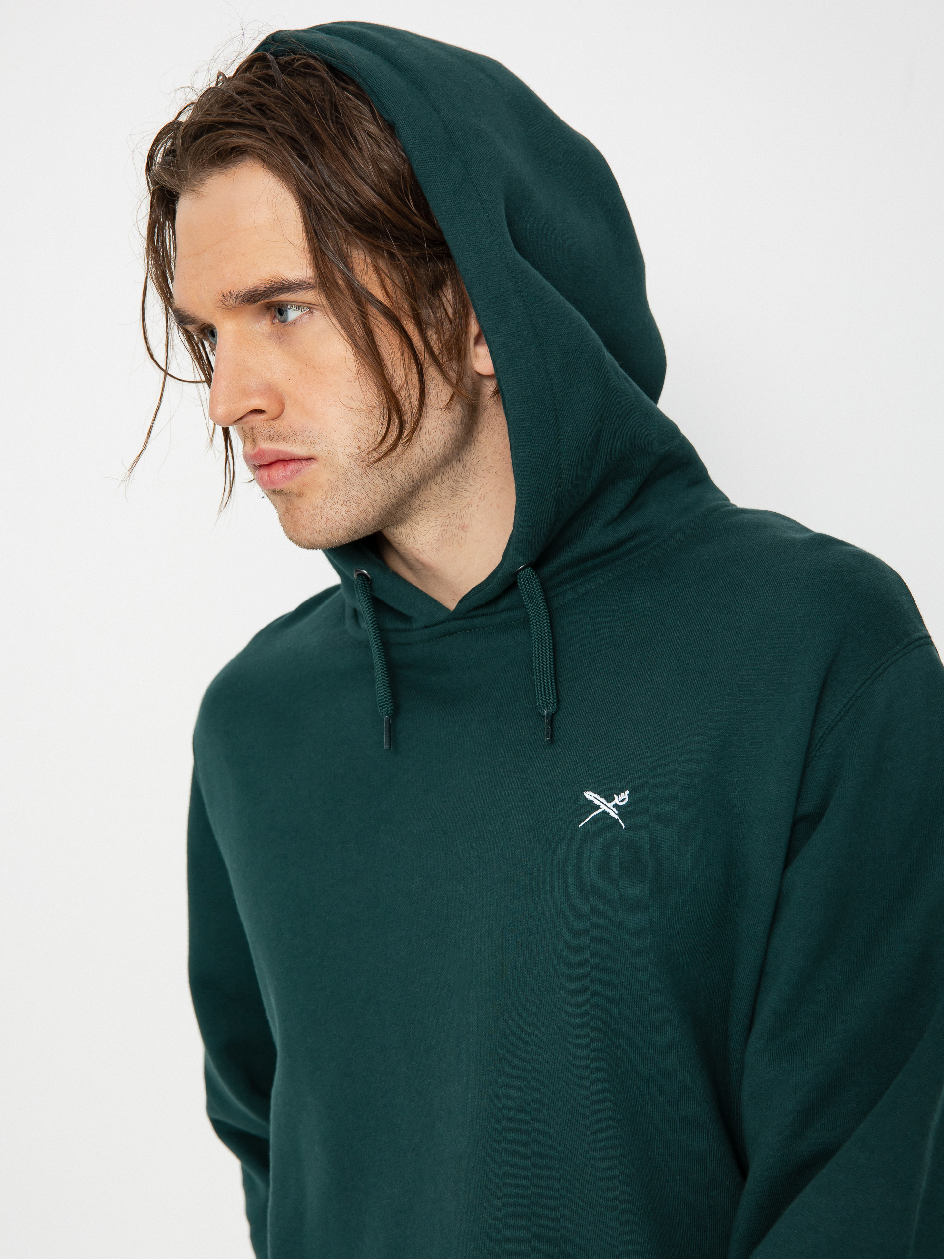 Bluza z kapturem Iriedaily Mini Flag 2 HD (night forest)