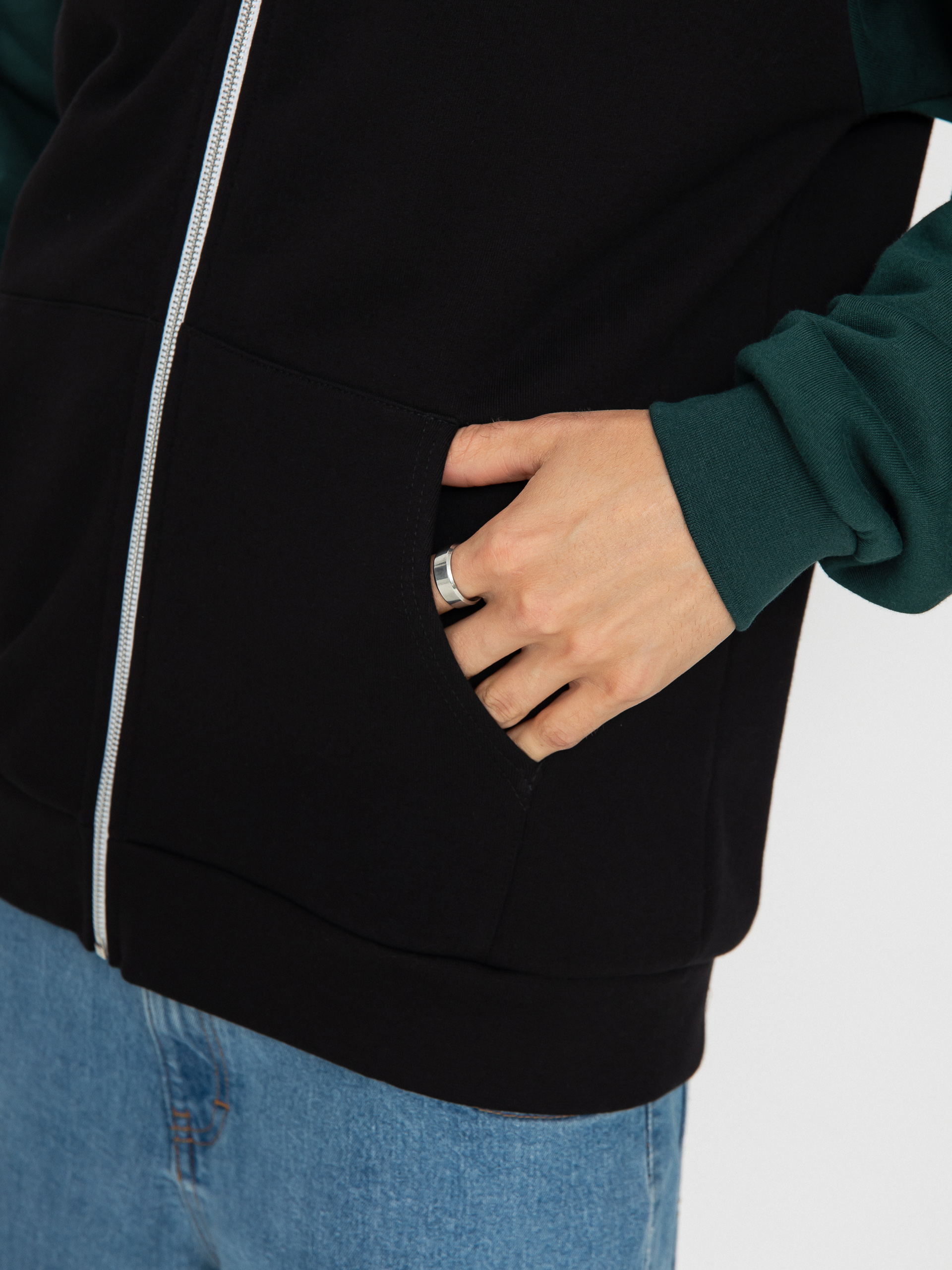 Bluza z kapturem Iriedaily De College 2 ZHD (night forest)