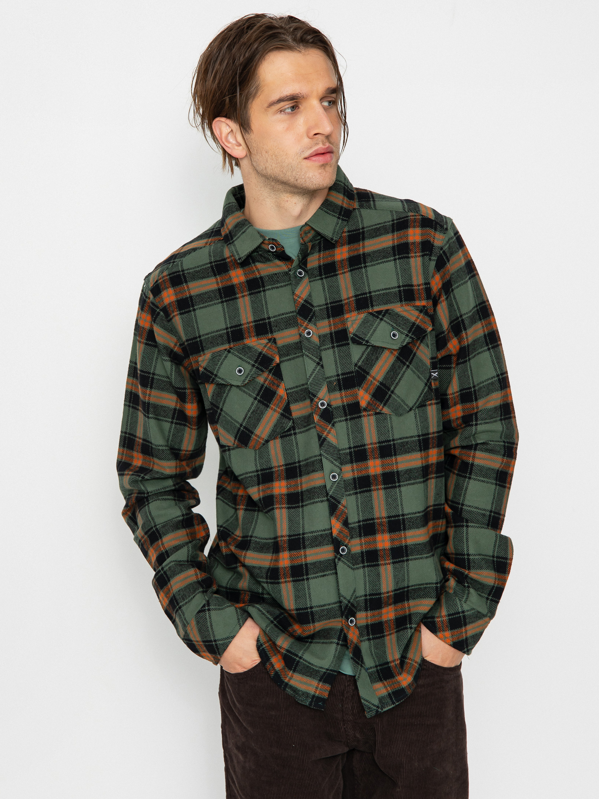 Koszula Iriedaily Rosomako 2.0 (olive)