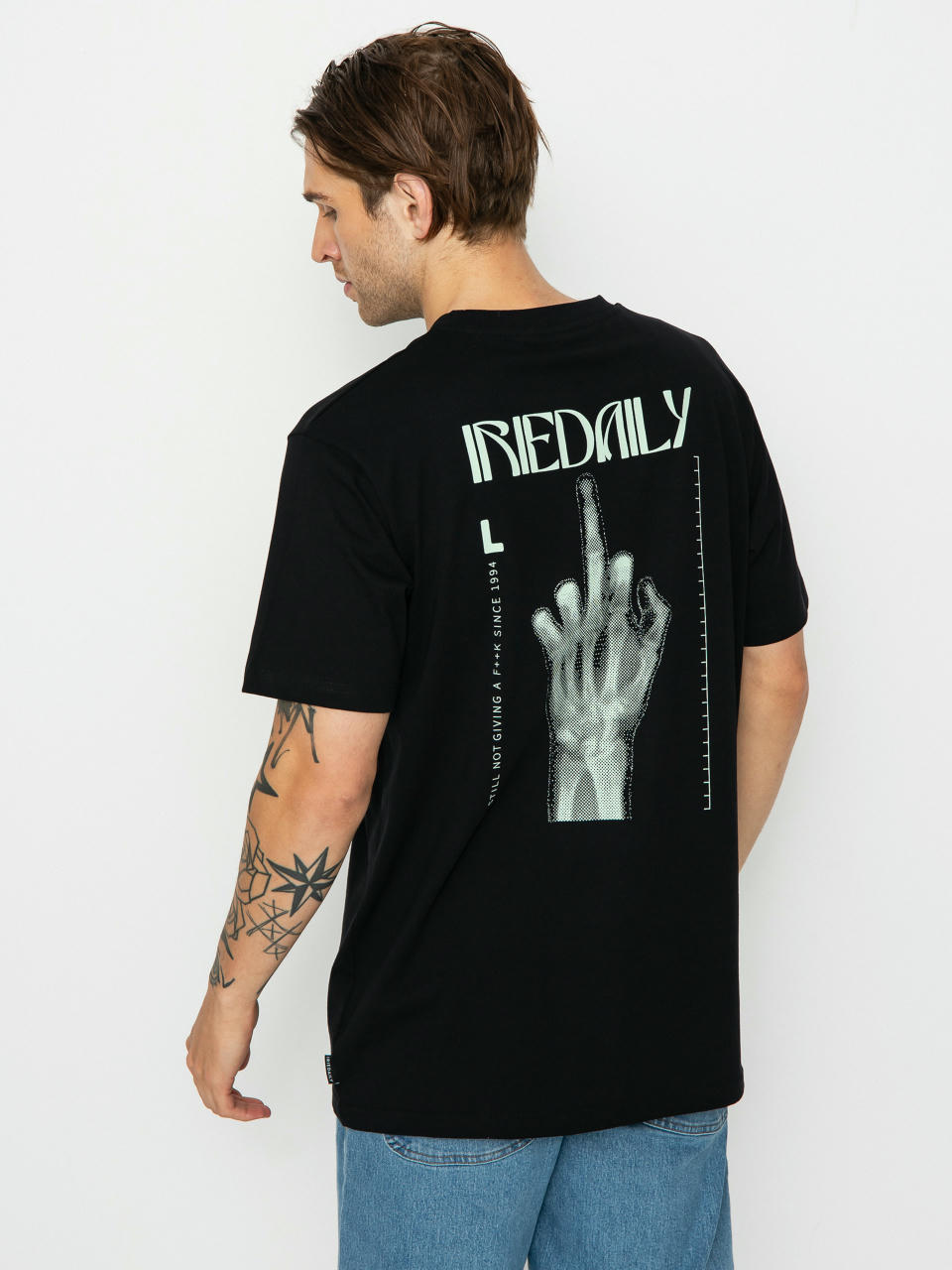 T-shirt Iriedaily Rayfinger (black)