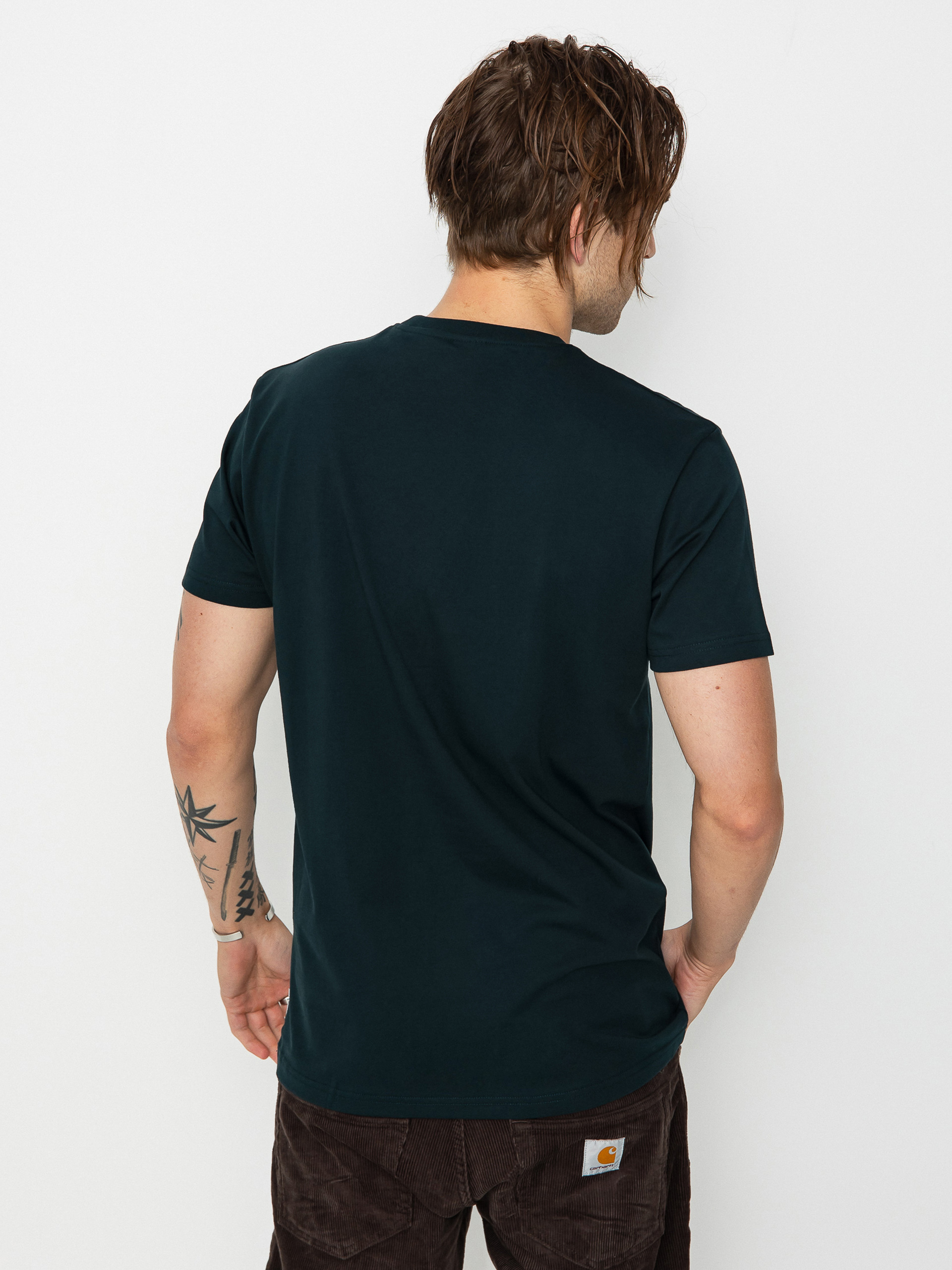 T-shirt Iriedaily Cookieman Emb (night forest)