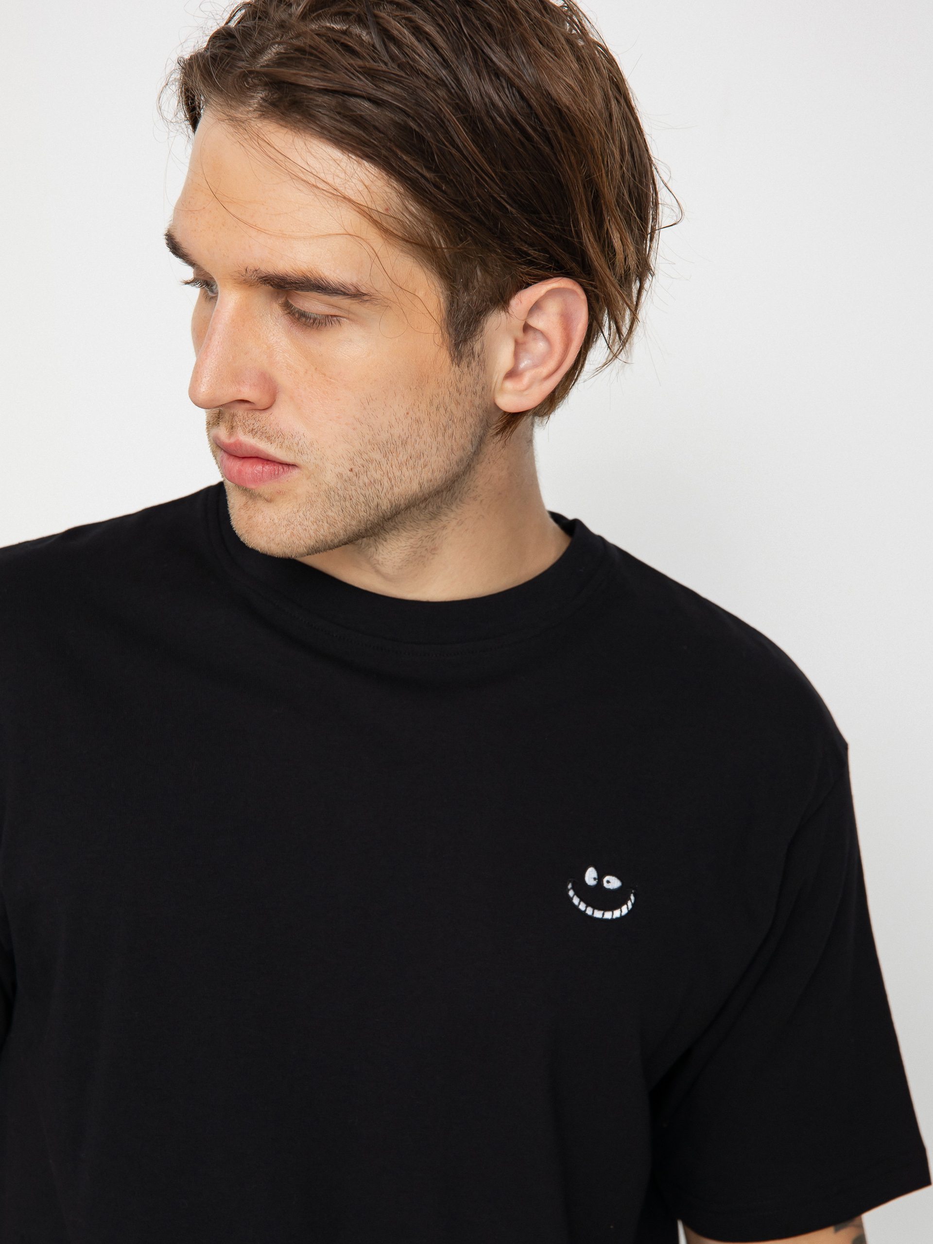 T-shirt Iriedaily Grin Cat (black)