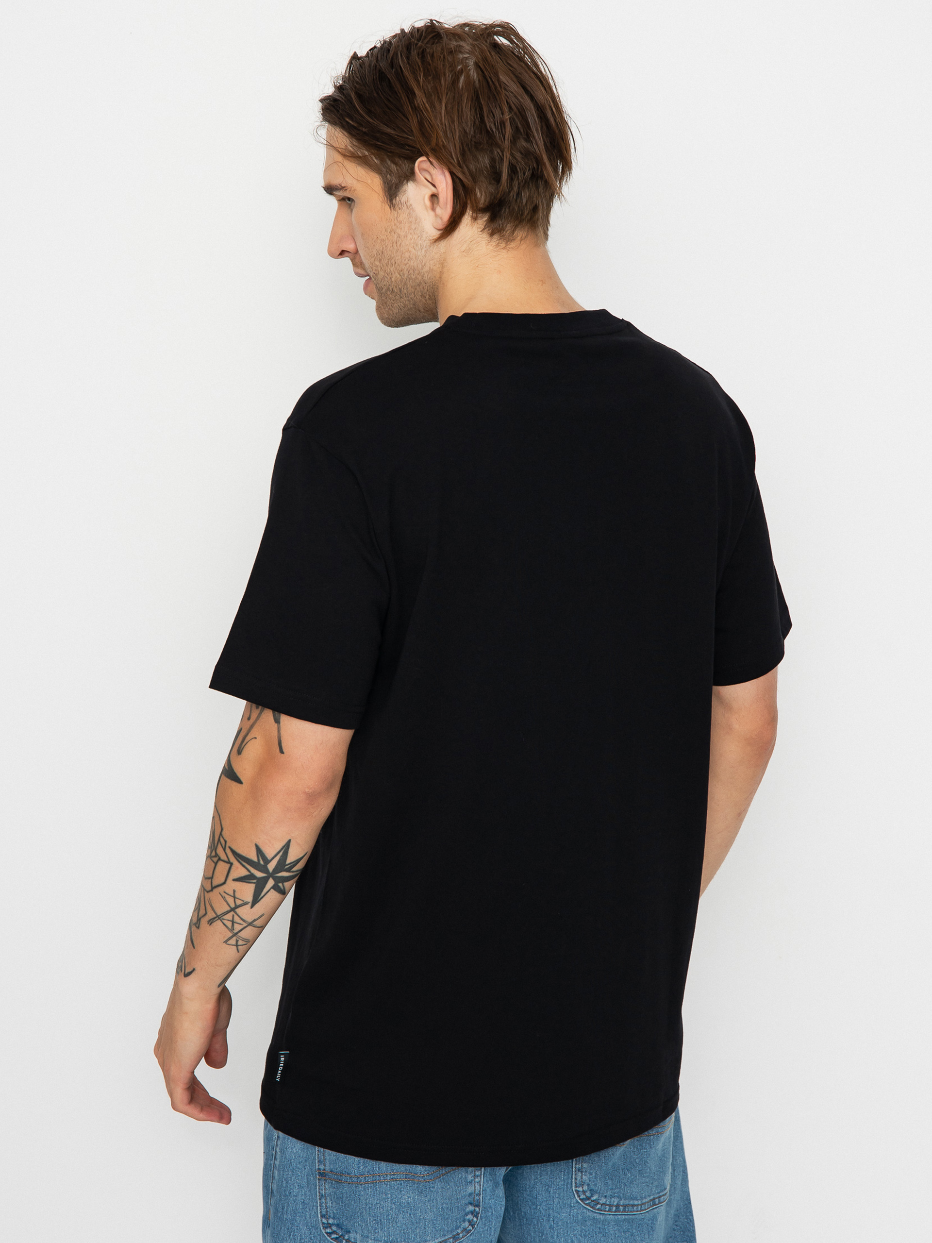 T-shirt Iriedaily Grin Cat (black)