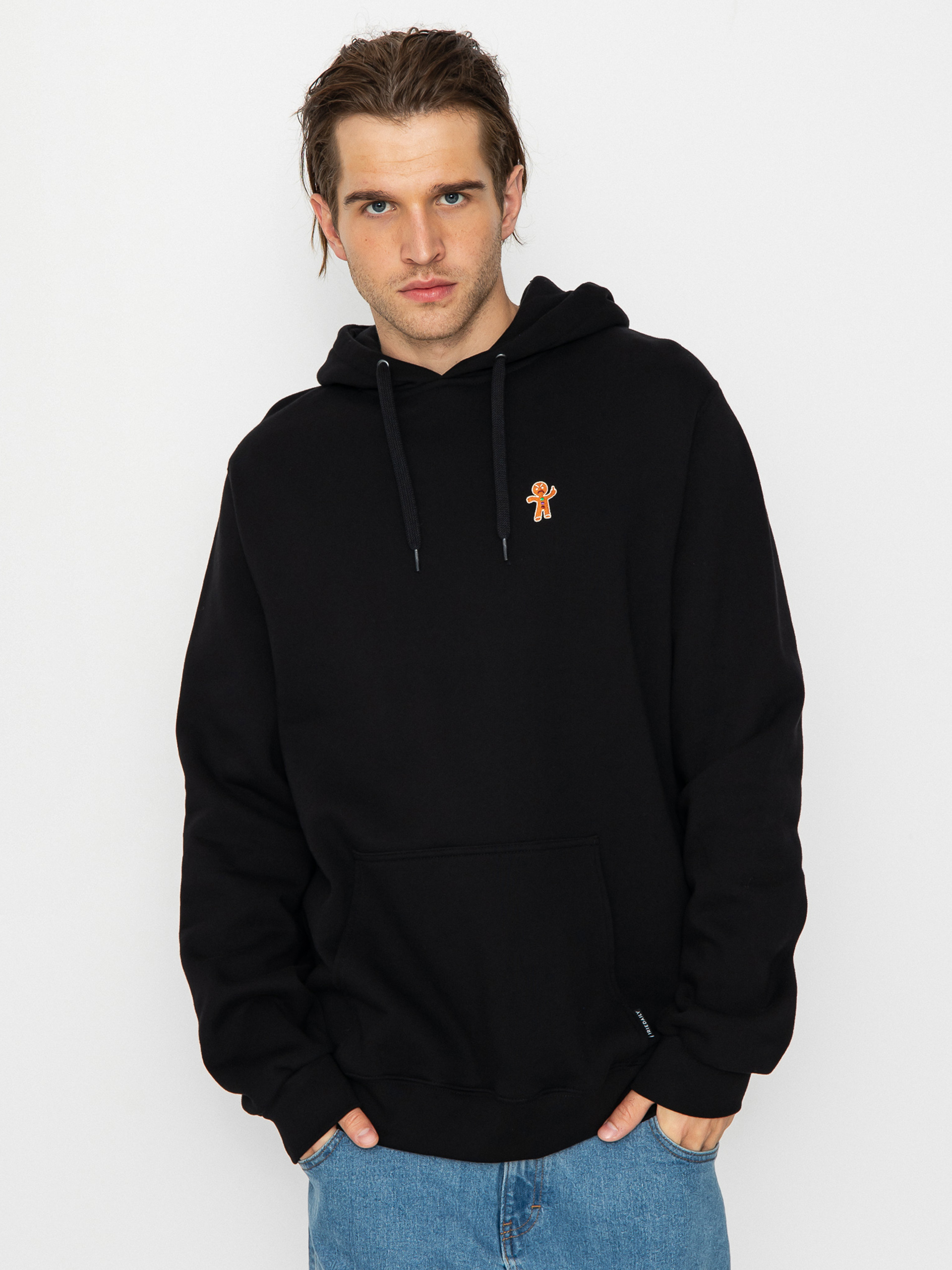 Bluza z kapturem Iriedaily Cookieman HD (black)