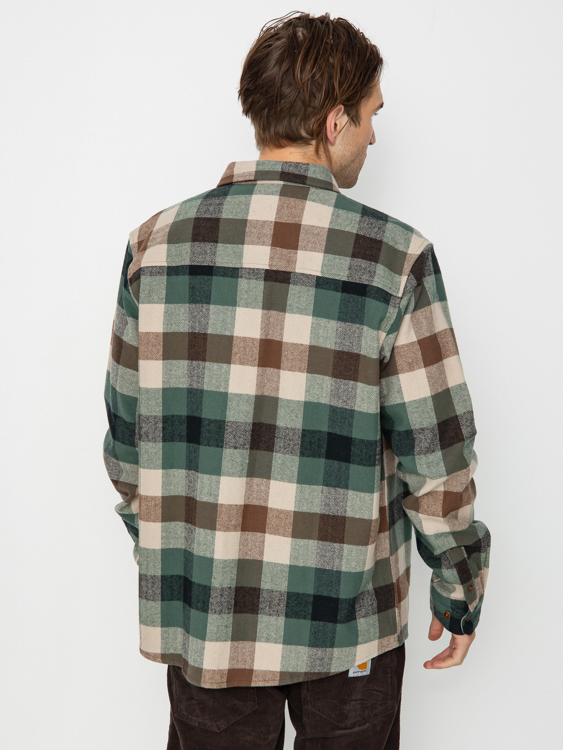 Koszula Iriedaily Lumber Fella (jungle green)