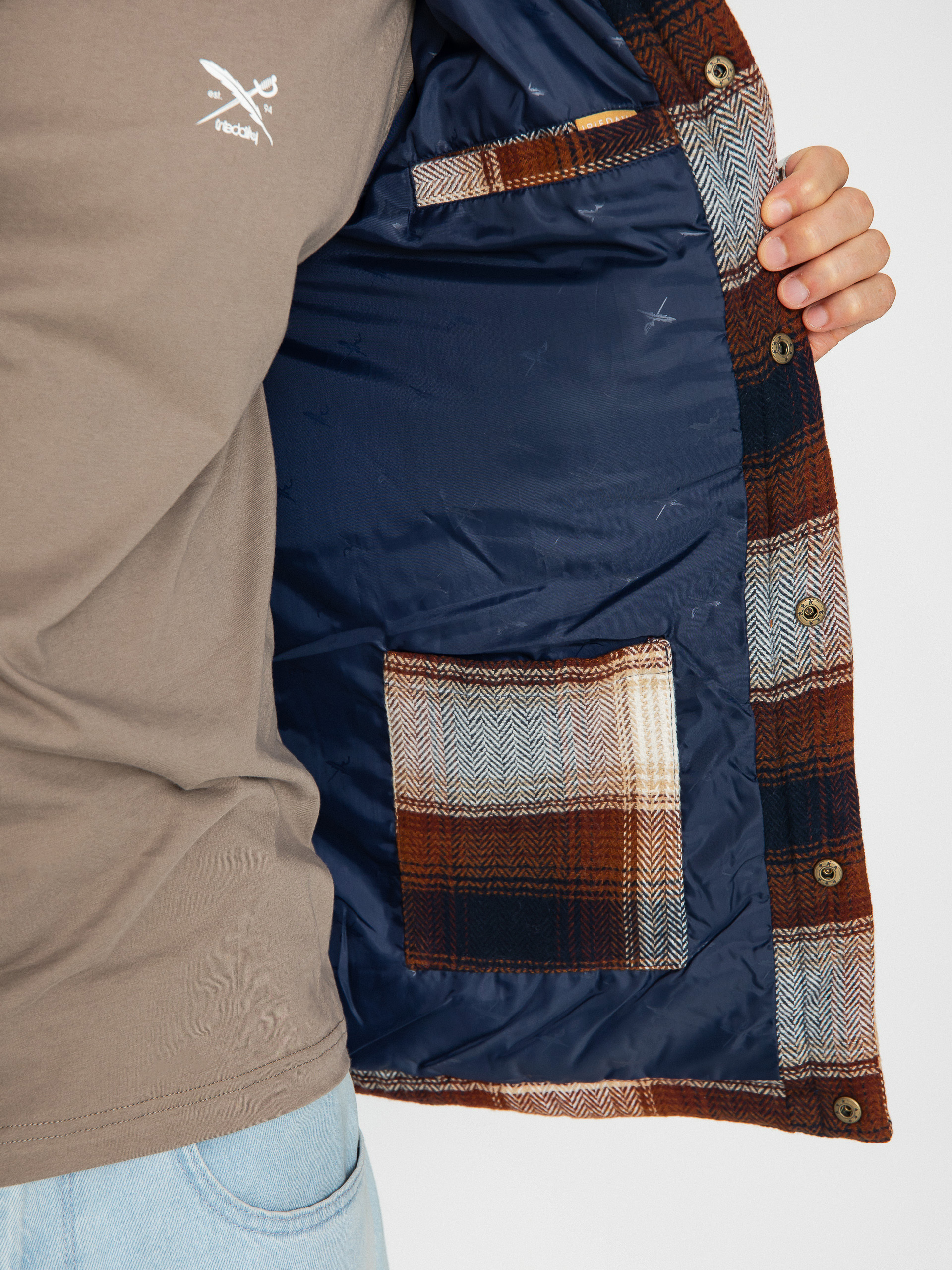 Kurtka Iriedaily Young Fella (navy brown)