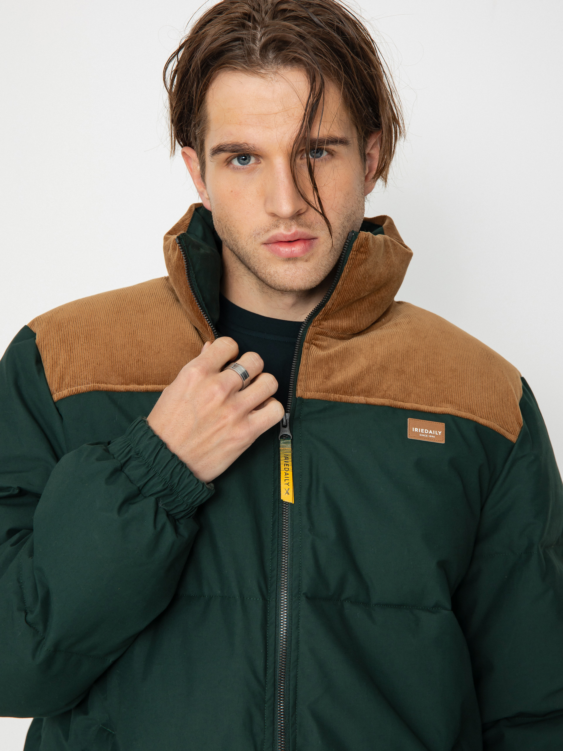 Kurtka Iriedaily Geocatch Puffer (night forest)